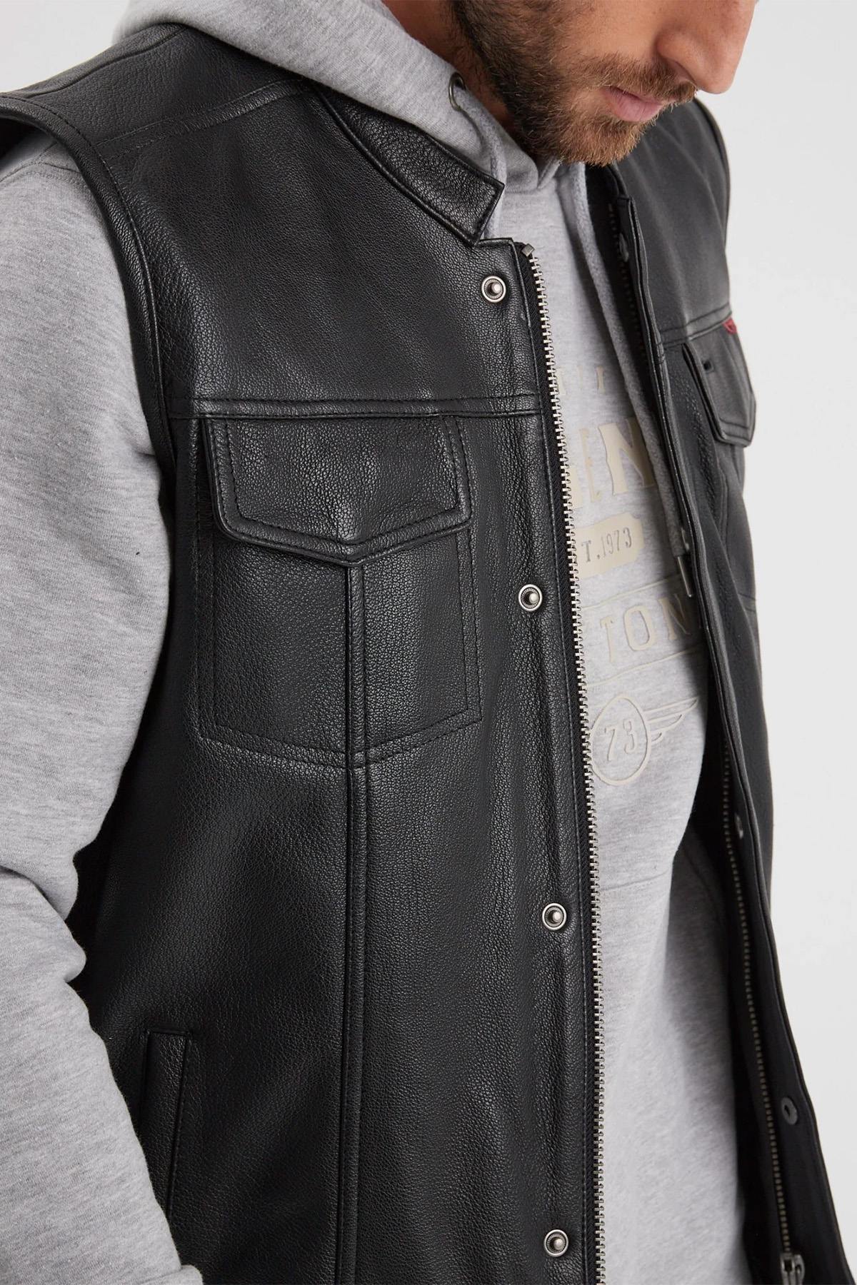Herren Jacke Daytona HOT ROAD GOAT DEER BLACK — Ansicht 3