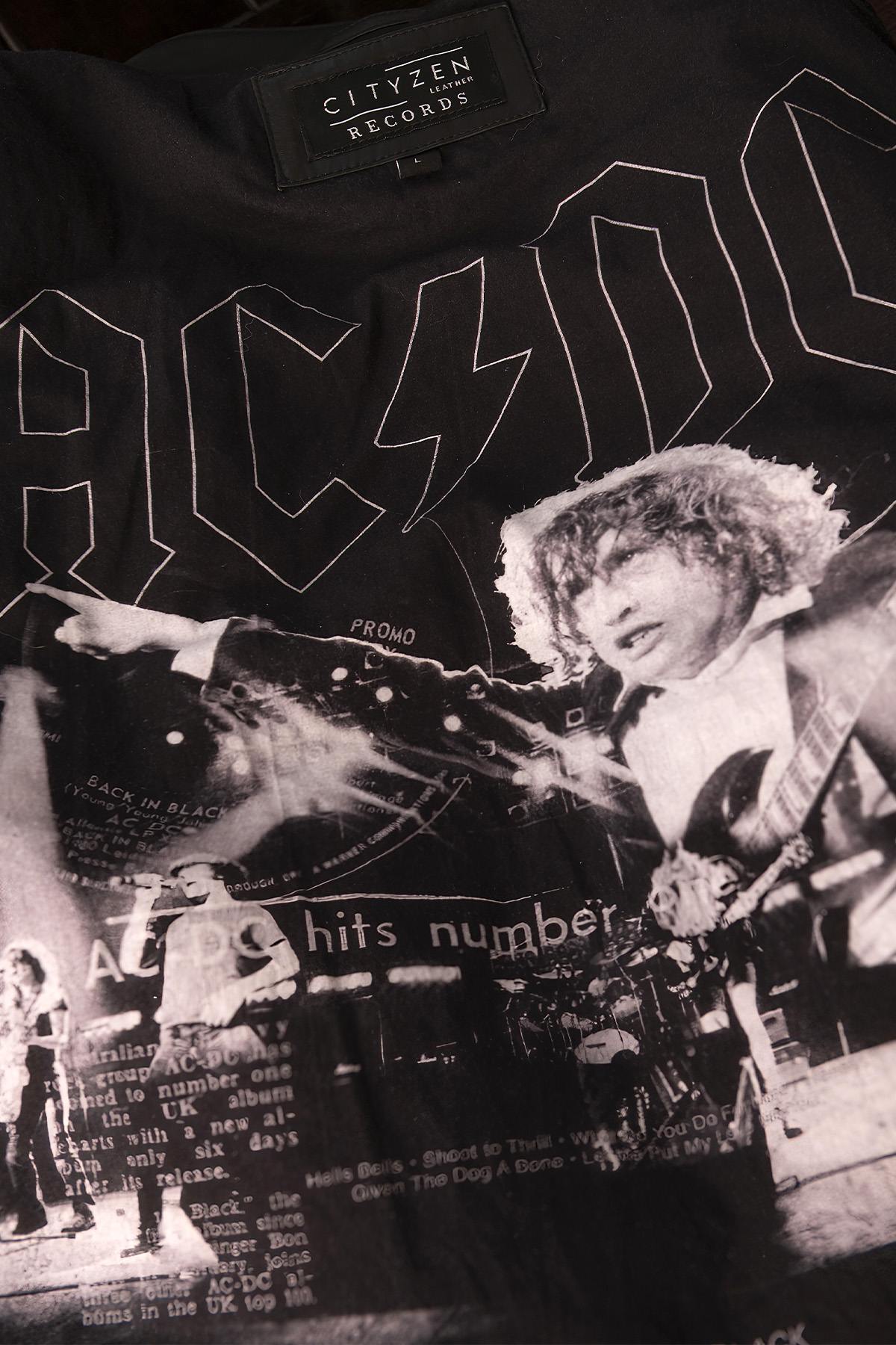 Giacche Uomo ACDC THE BLACK JACKET — vista 9
