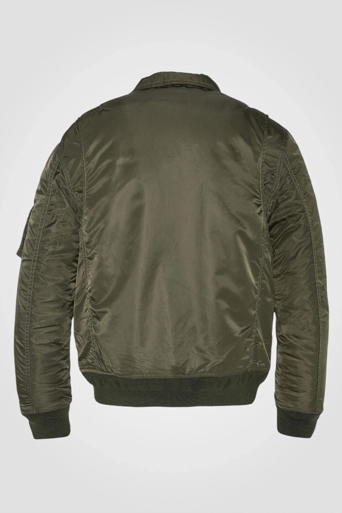 Giacche Uomo Schott 210100RS ARMY KAKI — vista 2