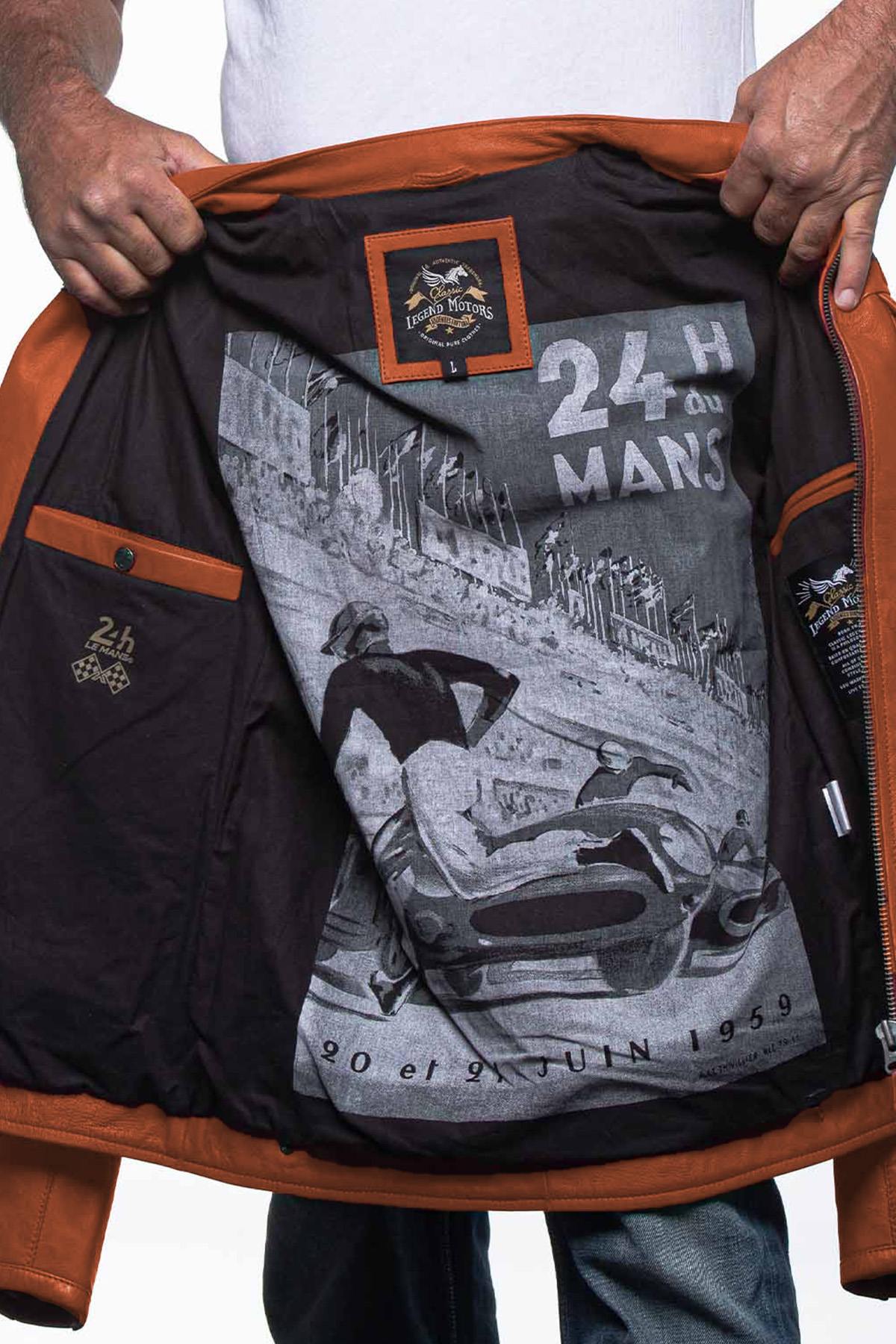Giacche Uomo 24h Le Mans MARNE4 ORANGE — vista 3