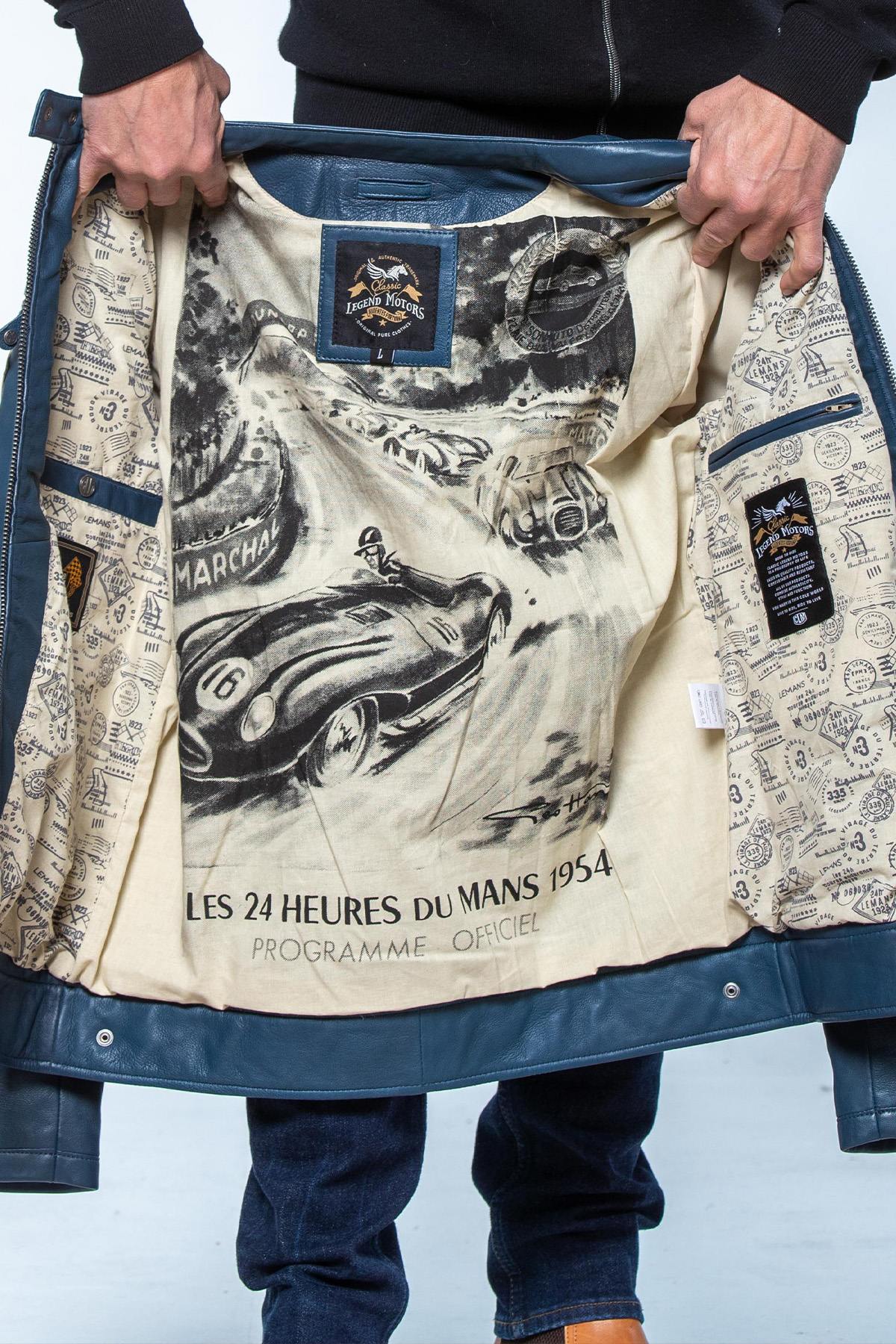 Chaqueta Hombre 24h Le Mans MARLON ROYAL BLUE — vista 8
