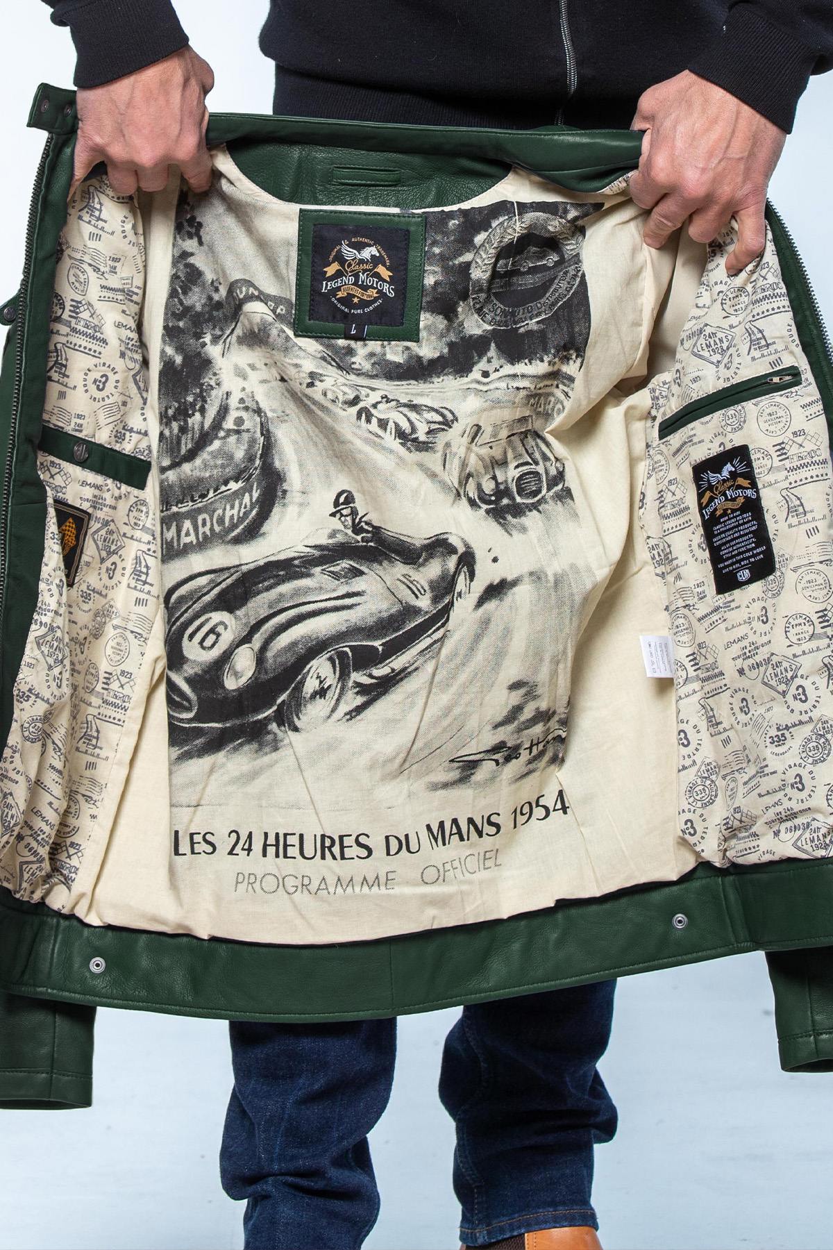 Chaqueta Hombre 24h Le Mans MARLON GREEN — vista 7