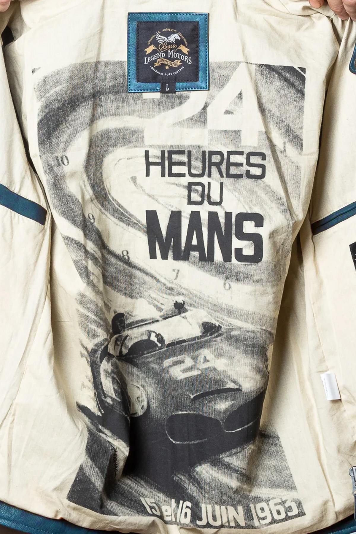 Herren Jacke 24h Le Mans ERWAN SHEEP CROWN OCEAN BLUE — Ansicht 2