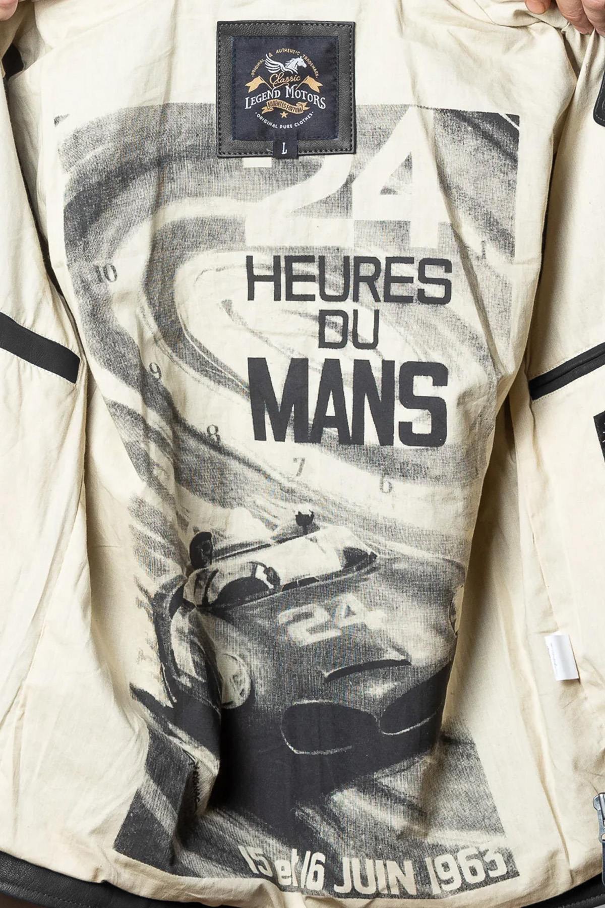 Chaqueta Hombre 24h Le Mans ERWAN SHEEP CROWN BLACK — vista 2