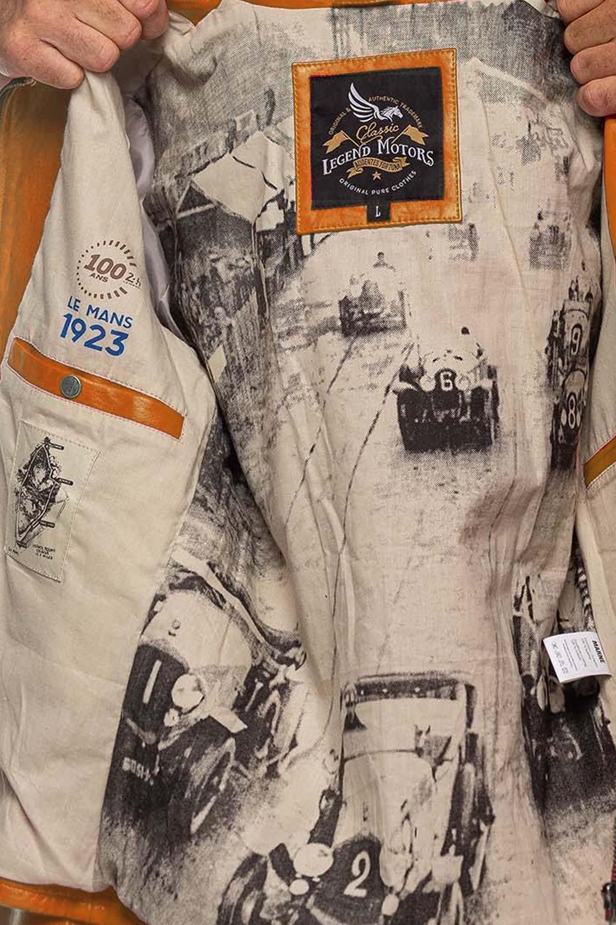 Giacche Uomo 24h Le Mans MARNE SHEEP CROWN YELLOW — vista 3