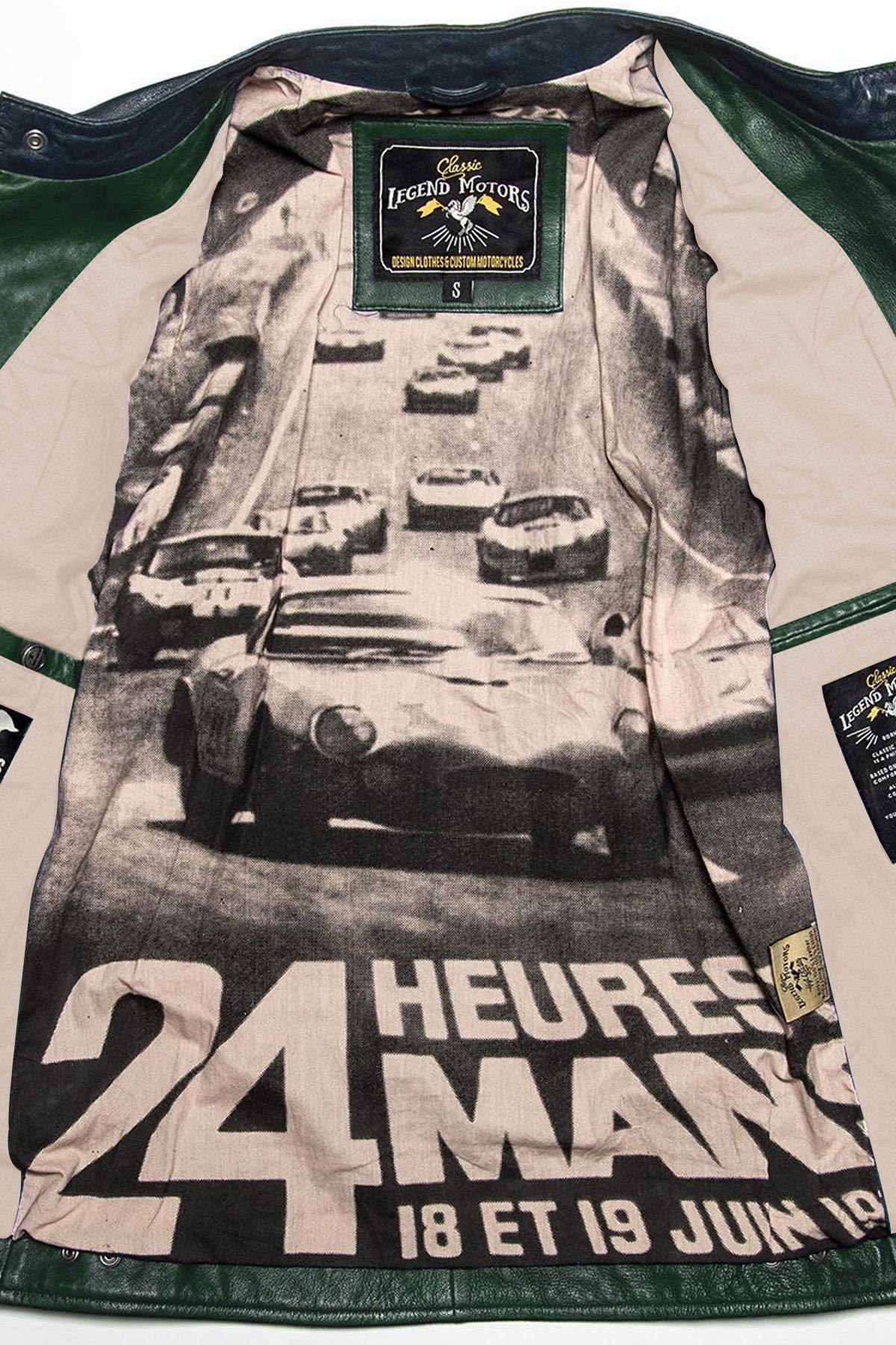 Chaqueta Hombre 24h Le Mans MILES SHEEP CROWN GREEN / NAVY — vista 2