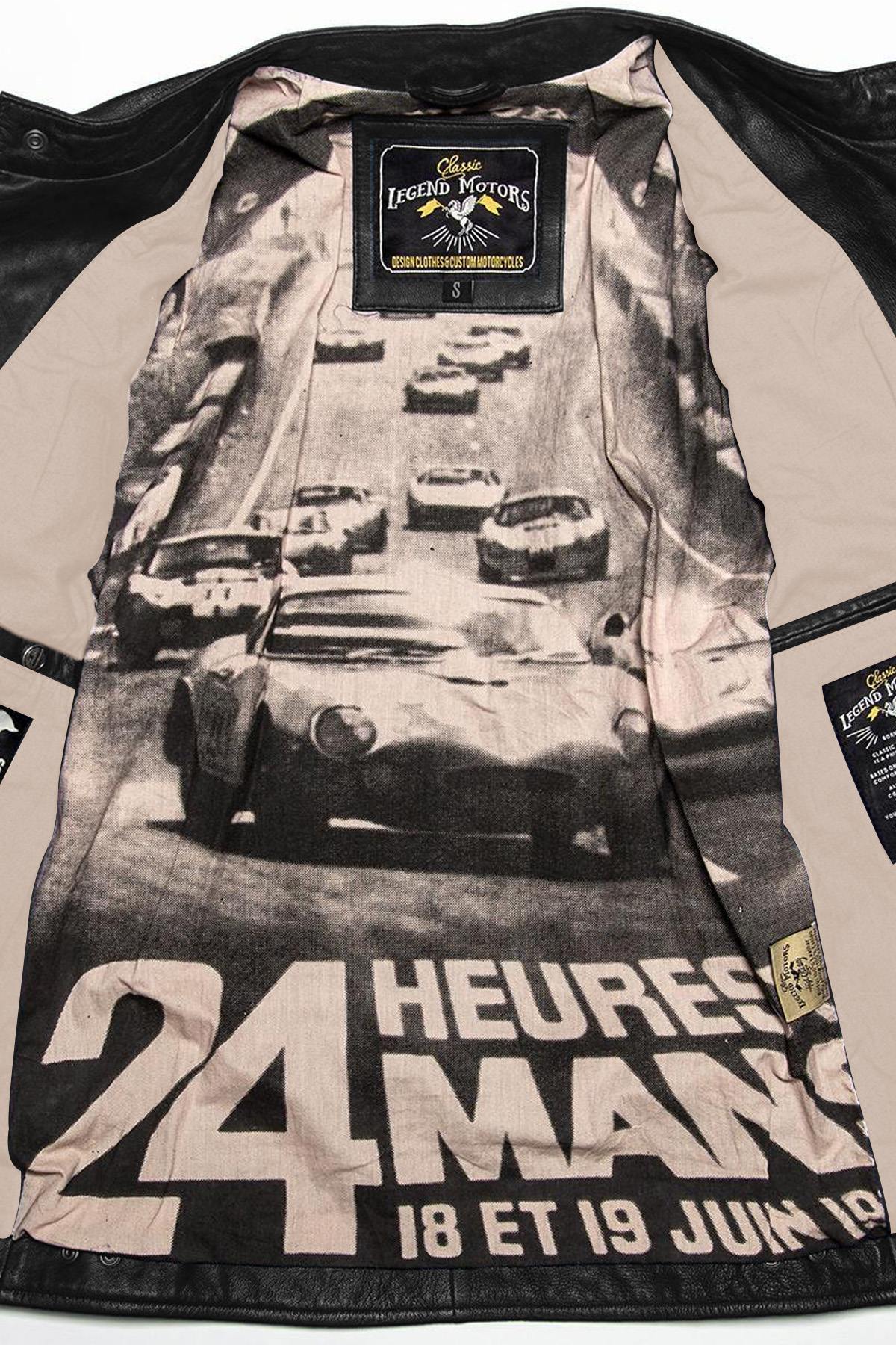 Chaqueta Hombre 24h Le Mans MILES SHEEP CROWN BLACK — vista 4