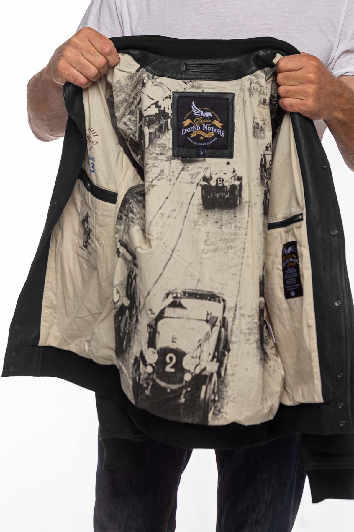 Giacche Uomo 24h Le Mans TORNACO SHEEP CROWN BLACK — vista 3