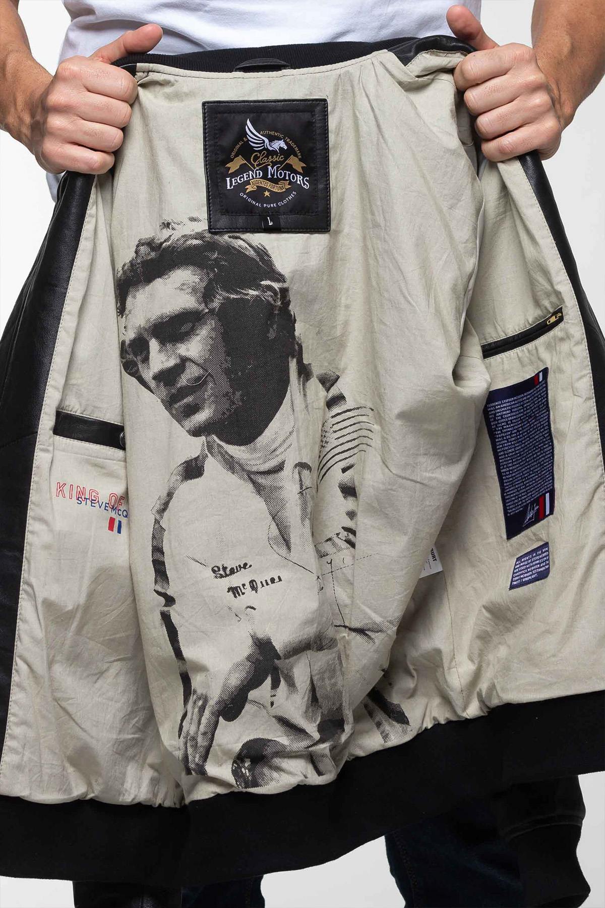 Chaqueta Hombre Steve Mcqueen BURT3 NOIR — vista 3