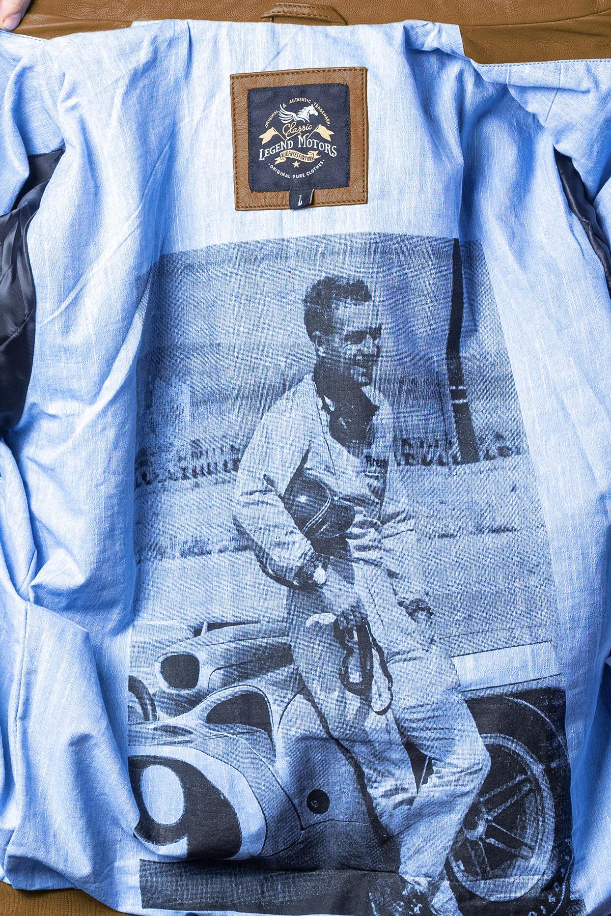 Chaqueta Hombre Steve Mcqueen DOUG TORTOISE — vista 3