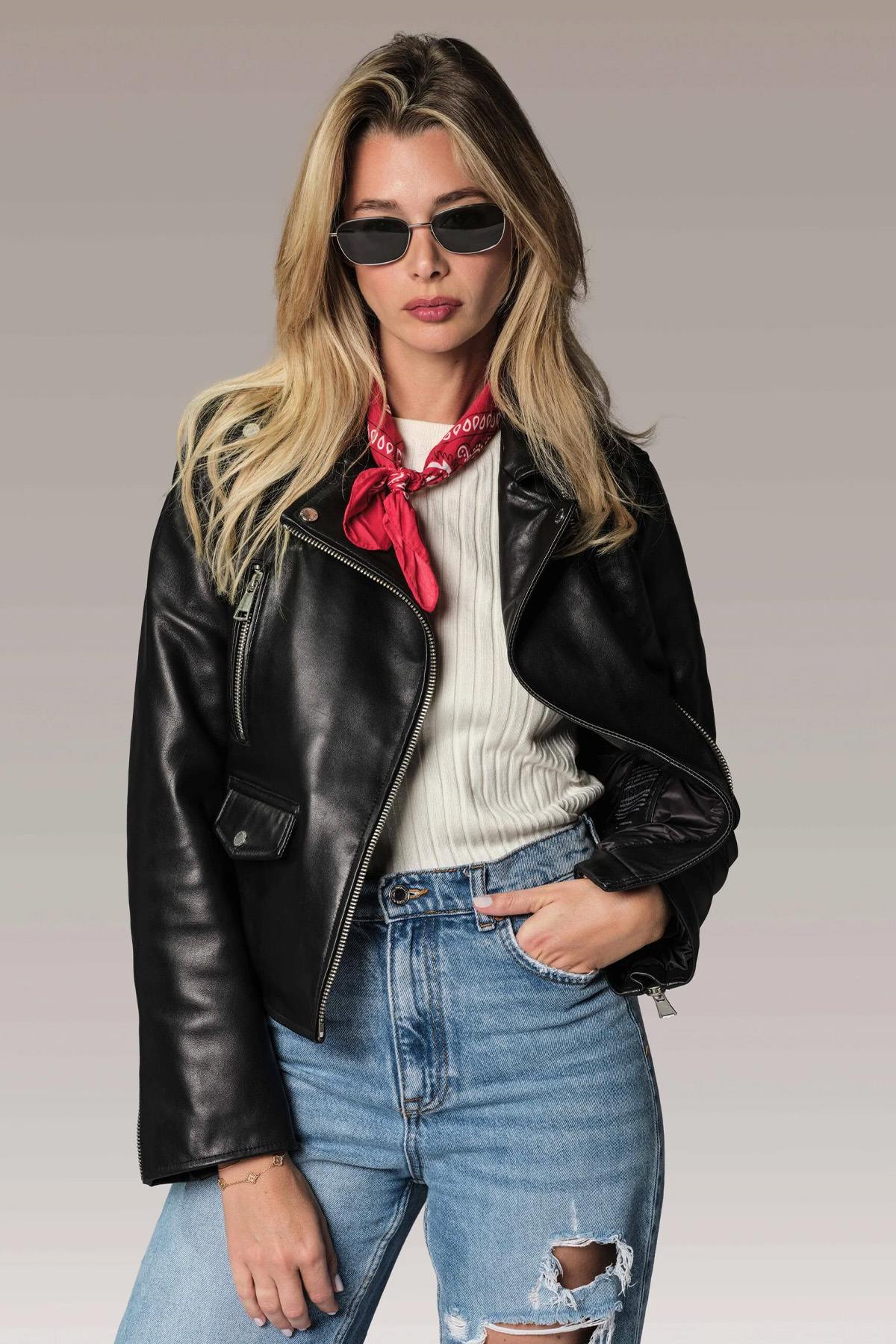 Blouson Femme Redskins ALICIA TOKYO BLACK — vue 4