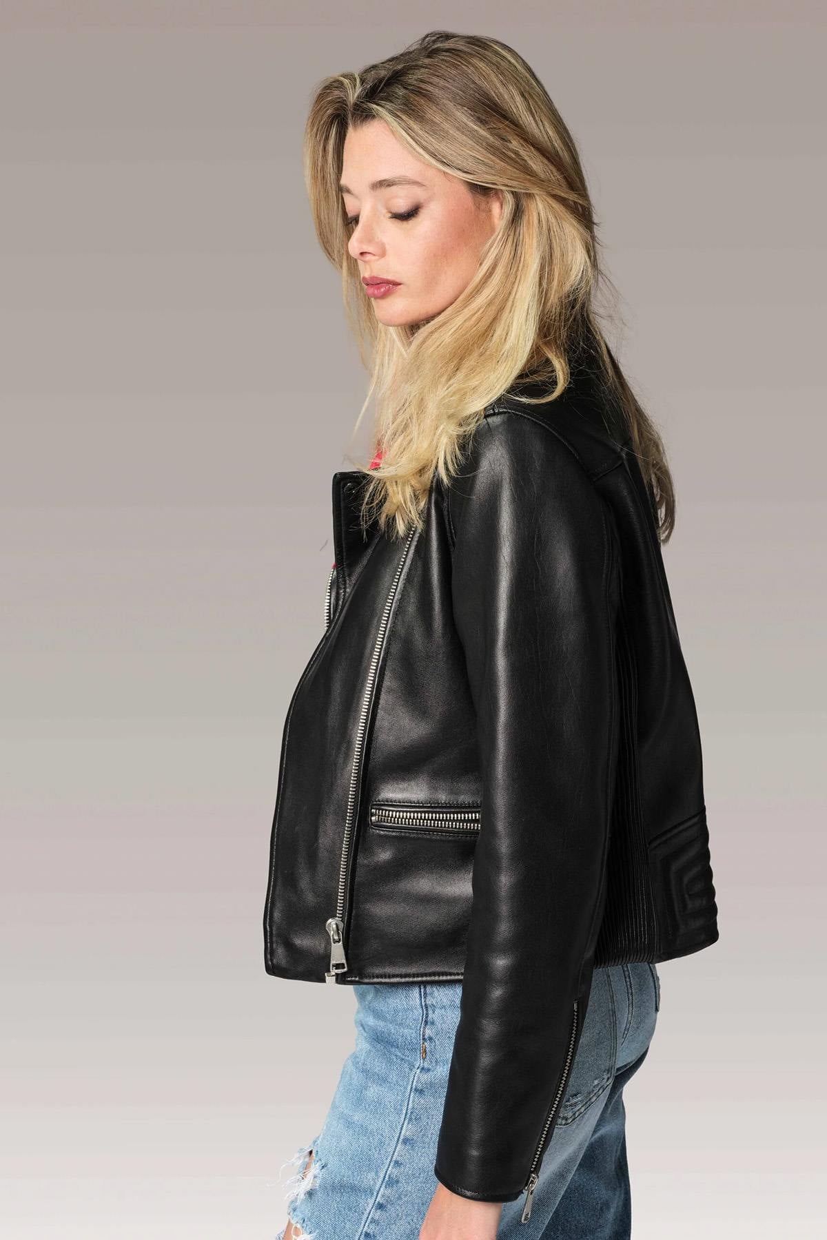 Blouson Femme Redskins ALICIA TOKYO BLACK — vue 3