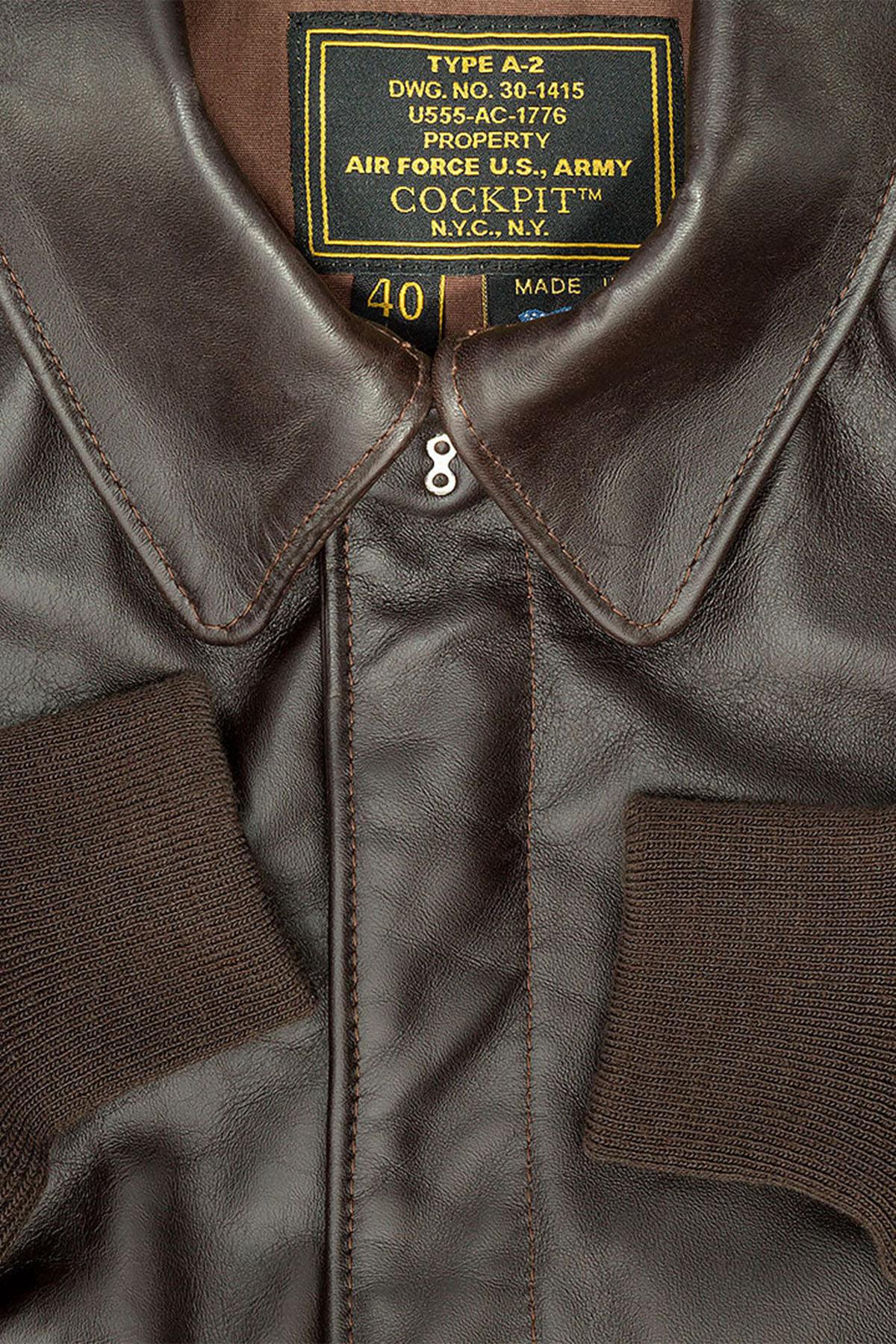 Chaqueta Hombre Cockpit Usa Z2107H MAHOGANY — vista 2