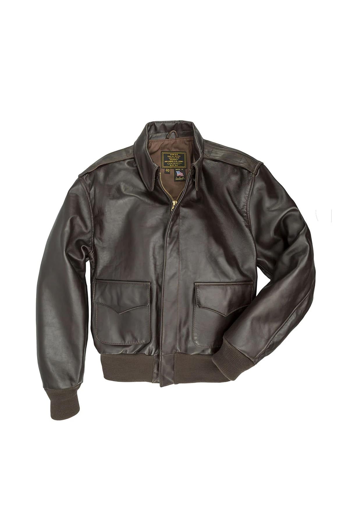 Chaqueta Hombre Cockpit Usa Z2107H MAHOGANY — vista 3