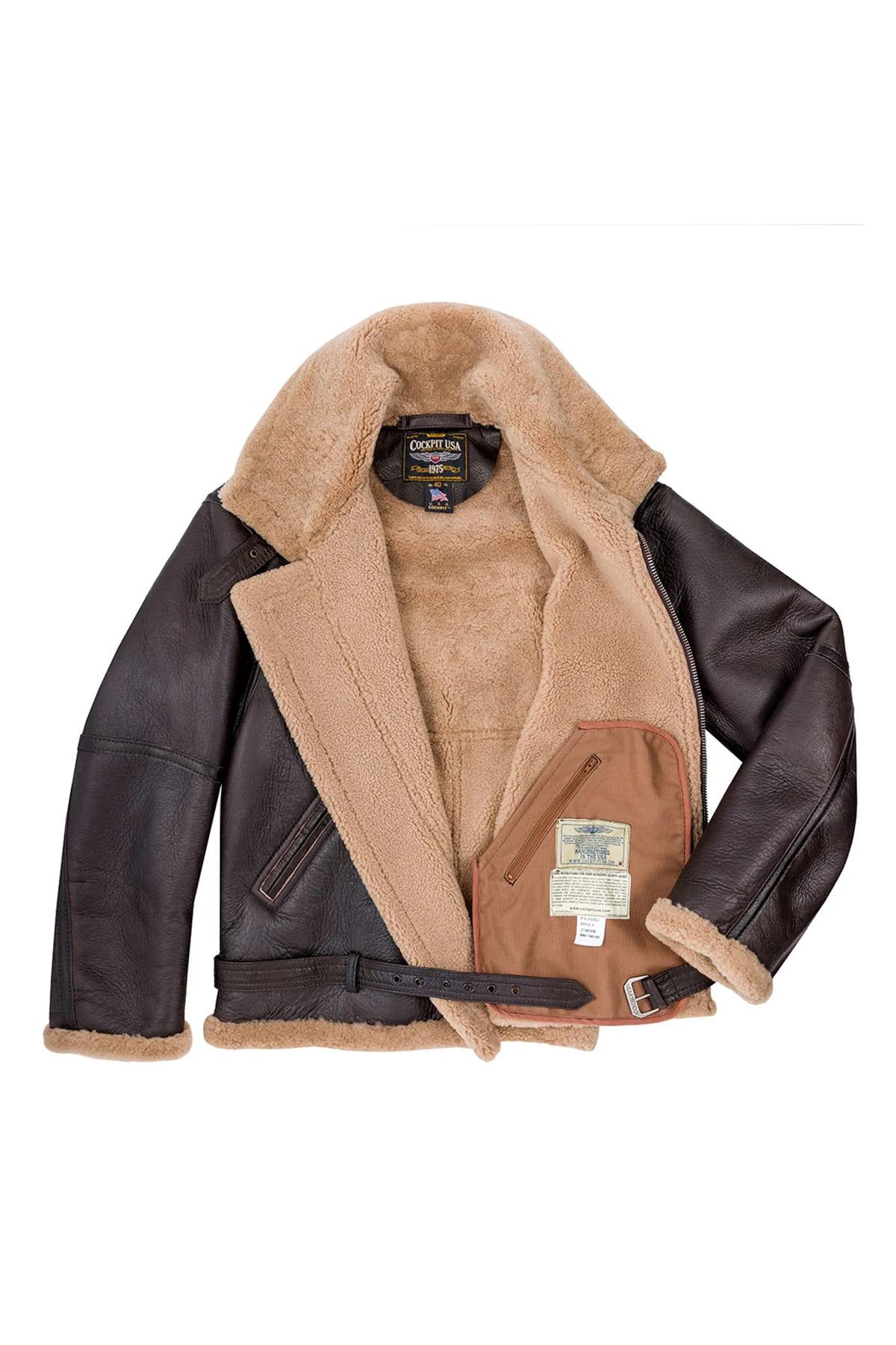 Chaqueta Hombre Royal Air Force Z21W010 BROWN — vista 7