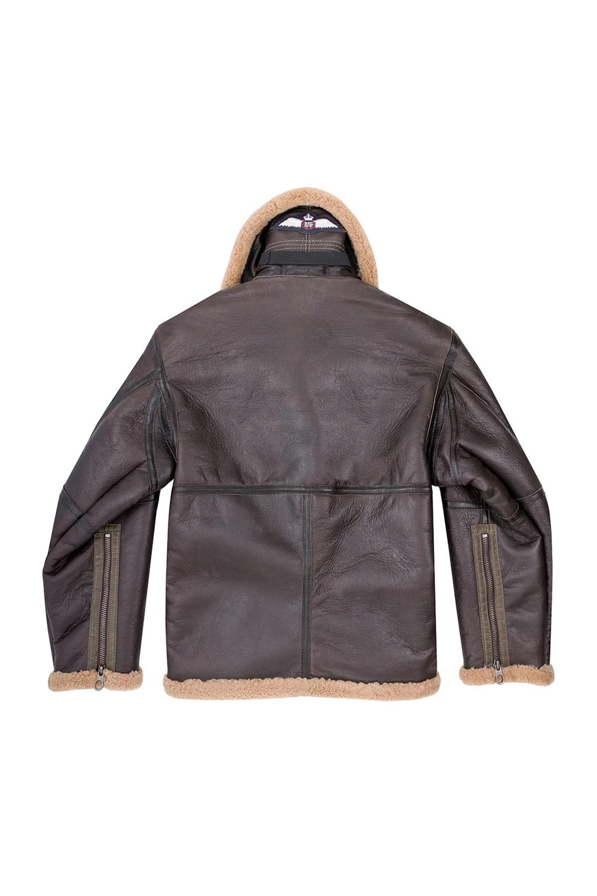 Chaqueta Hombre Royal Air Force Z21W010 BROWN — vista 8