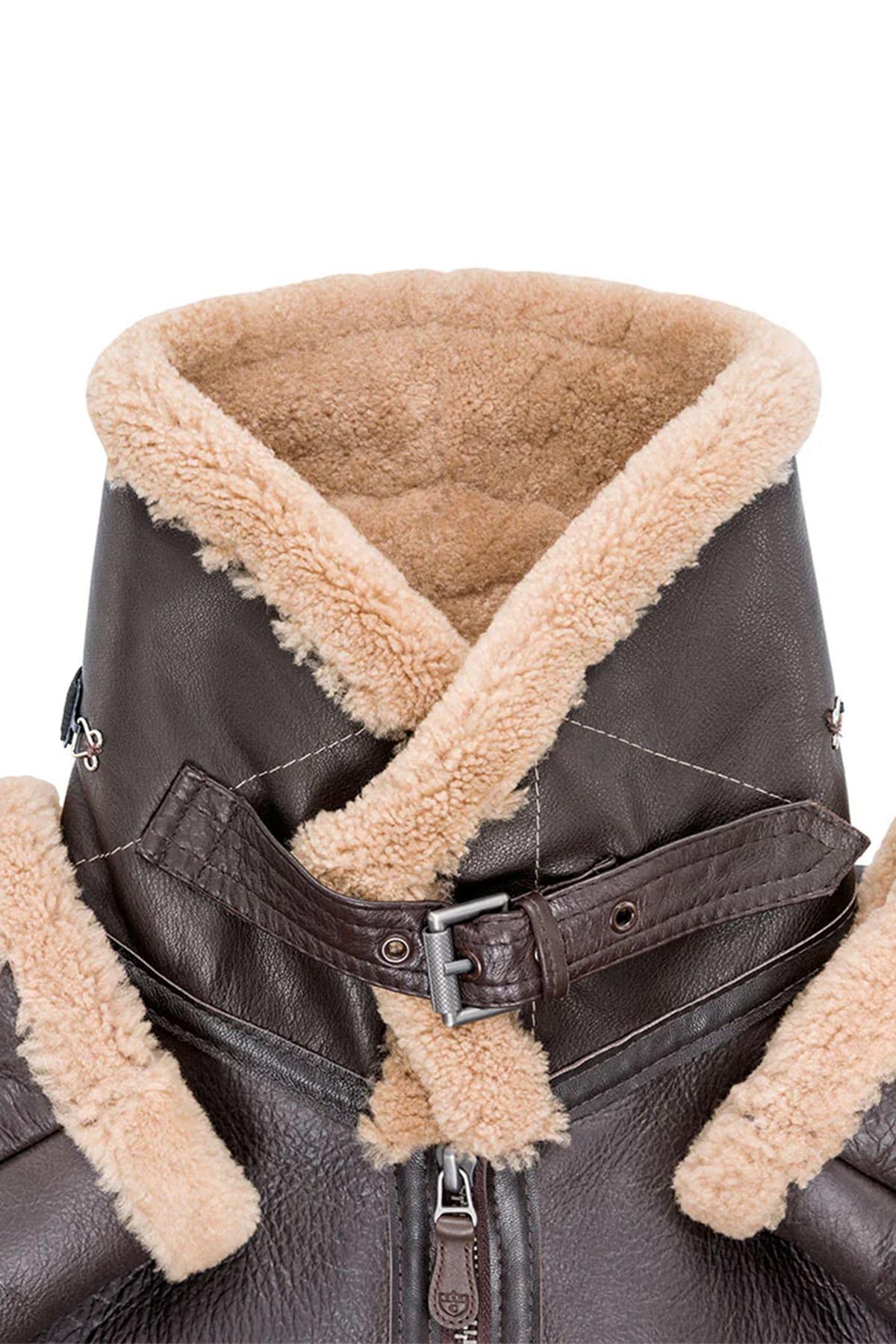 Chaqueta Hombre Royal Air Force Z21W010 BROWN — vista 10