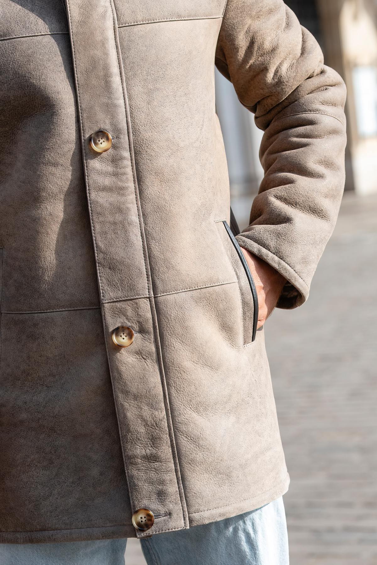 Herren Mantel Cityzen GREG OLD SABLE — Ansicht 6
