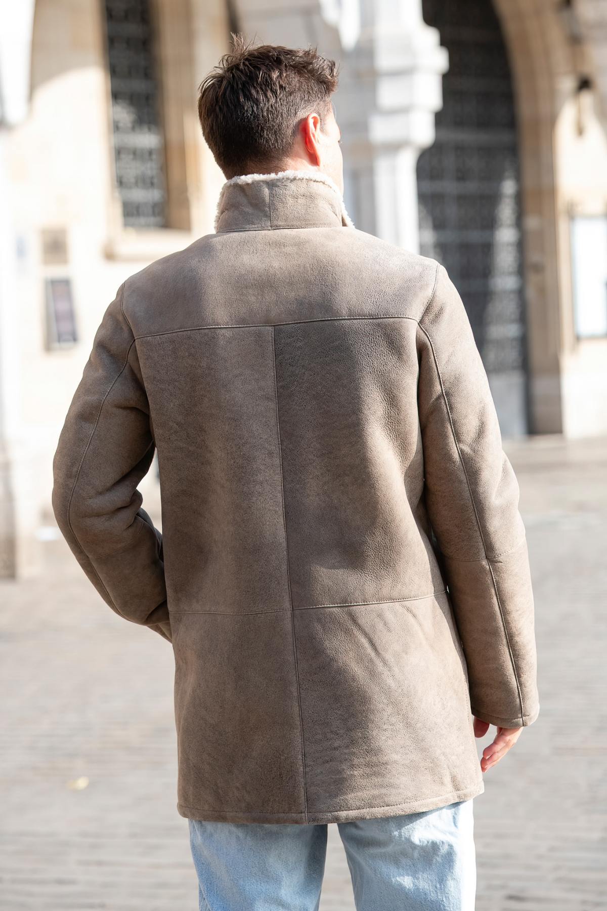 Herren Mantel Cityzen GREG OLD SABLE — Ansicht 3
