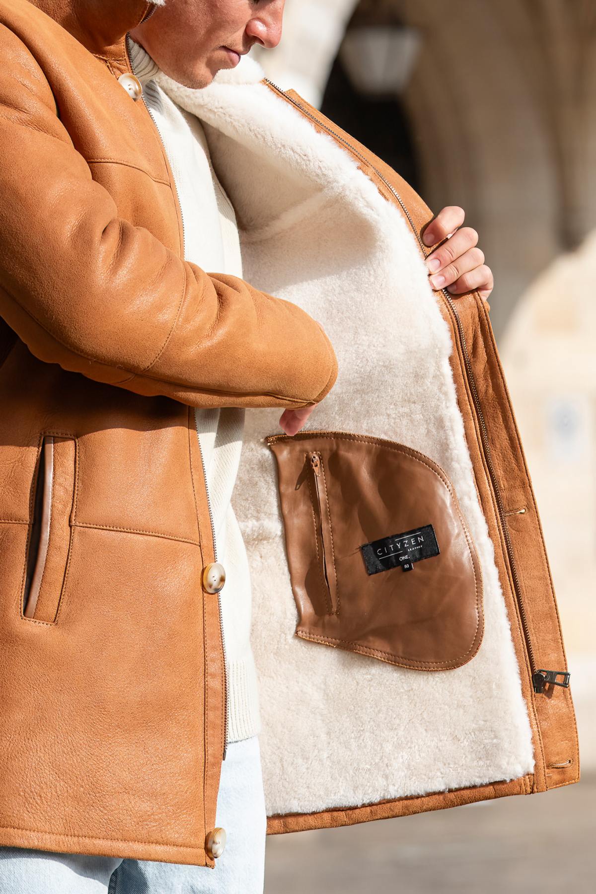 Giacche Uomo Cityzen GREG WHISKY — vista 5