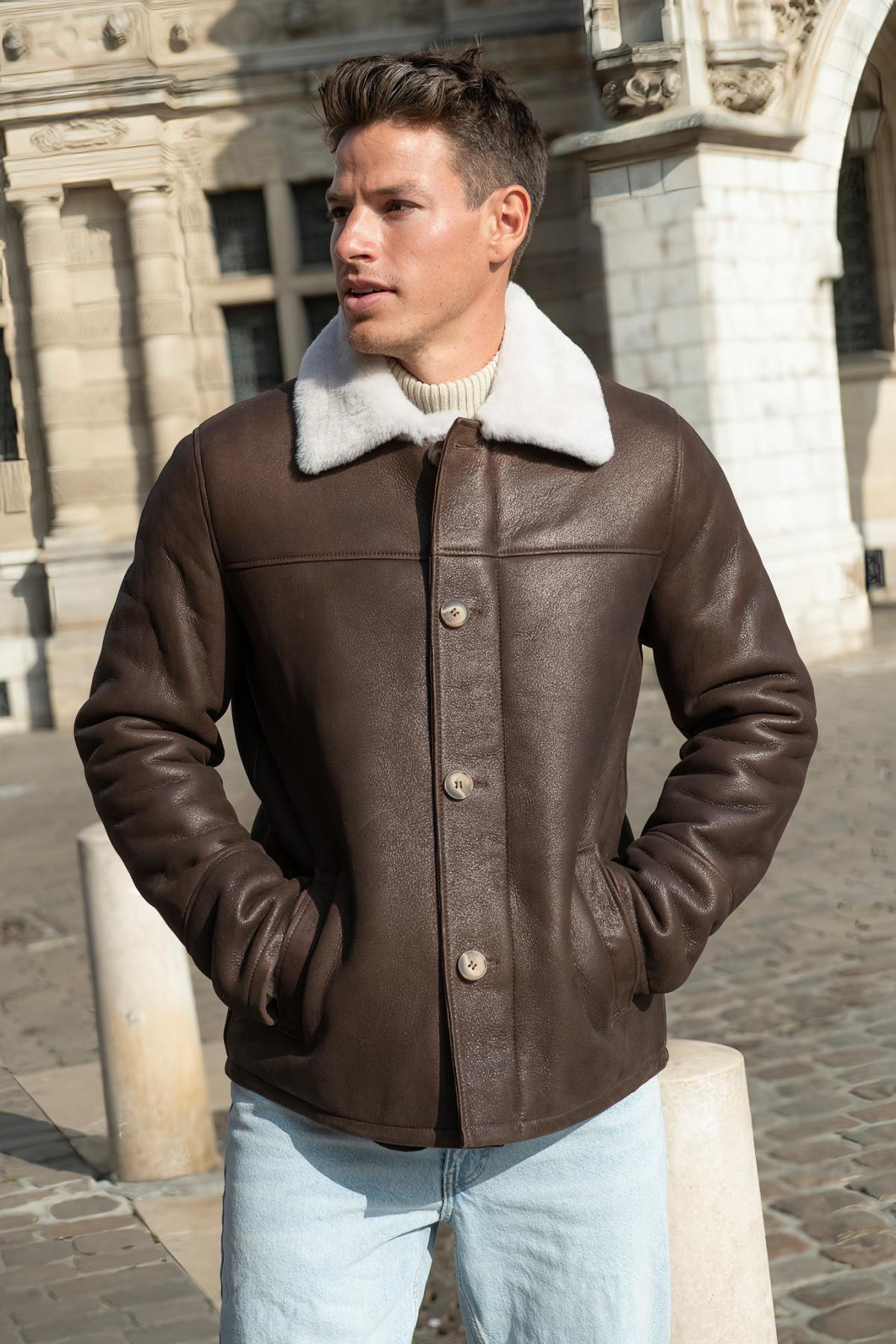 Cazadora Hombre Cityzen VITO OLD BROWN  — vista 1
