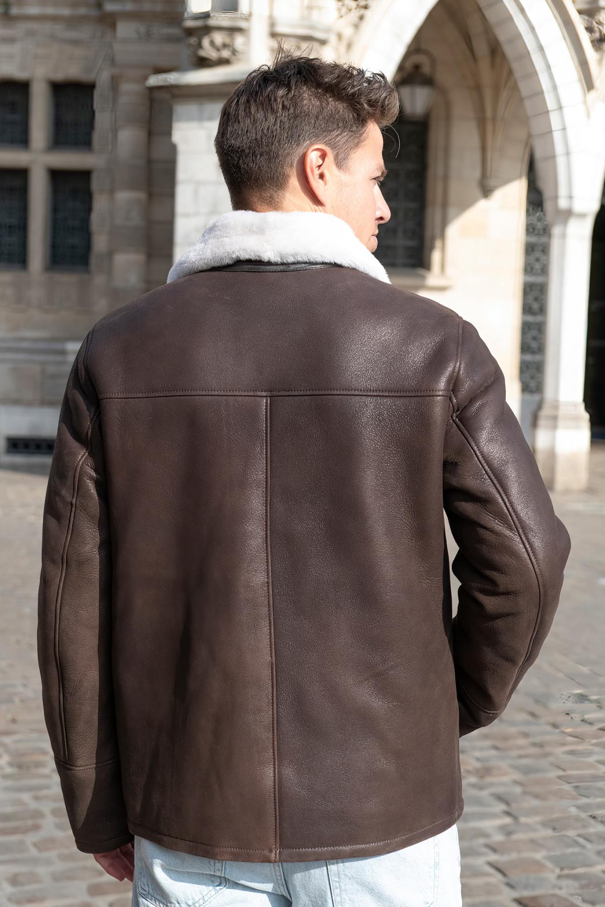 Cazadora Hombre Cityzen VITO OLD BROWN  — vista 3