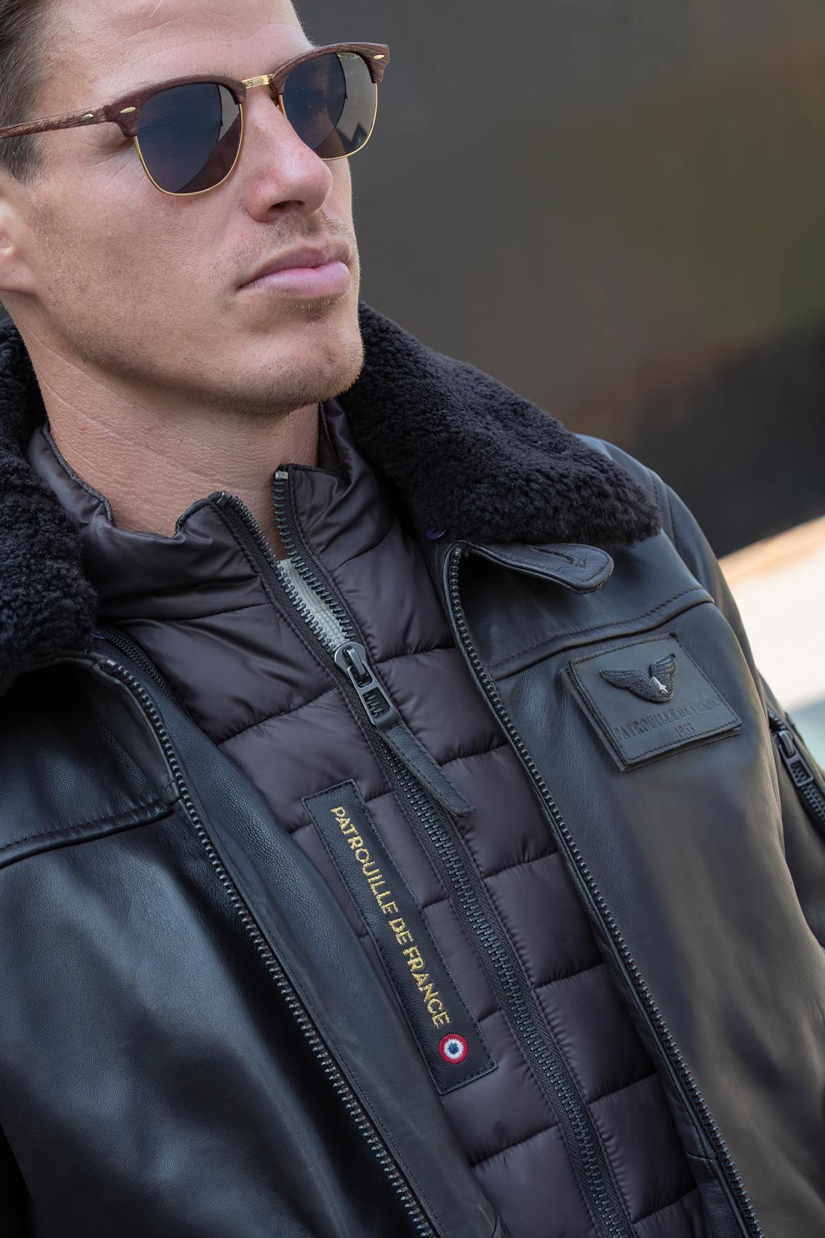 Herren Jacke Patrouille De France RAFAL 2.0 YCON BROWN — Ansicht 4