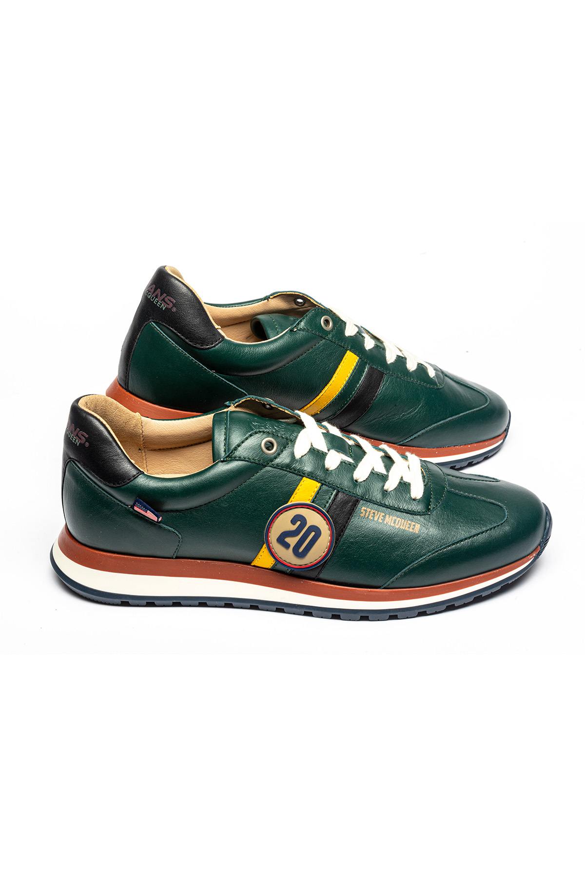 Zapatos De Piel Hombre Steve Mcqueen COOL GREEN — vista 1
