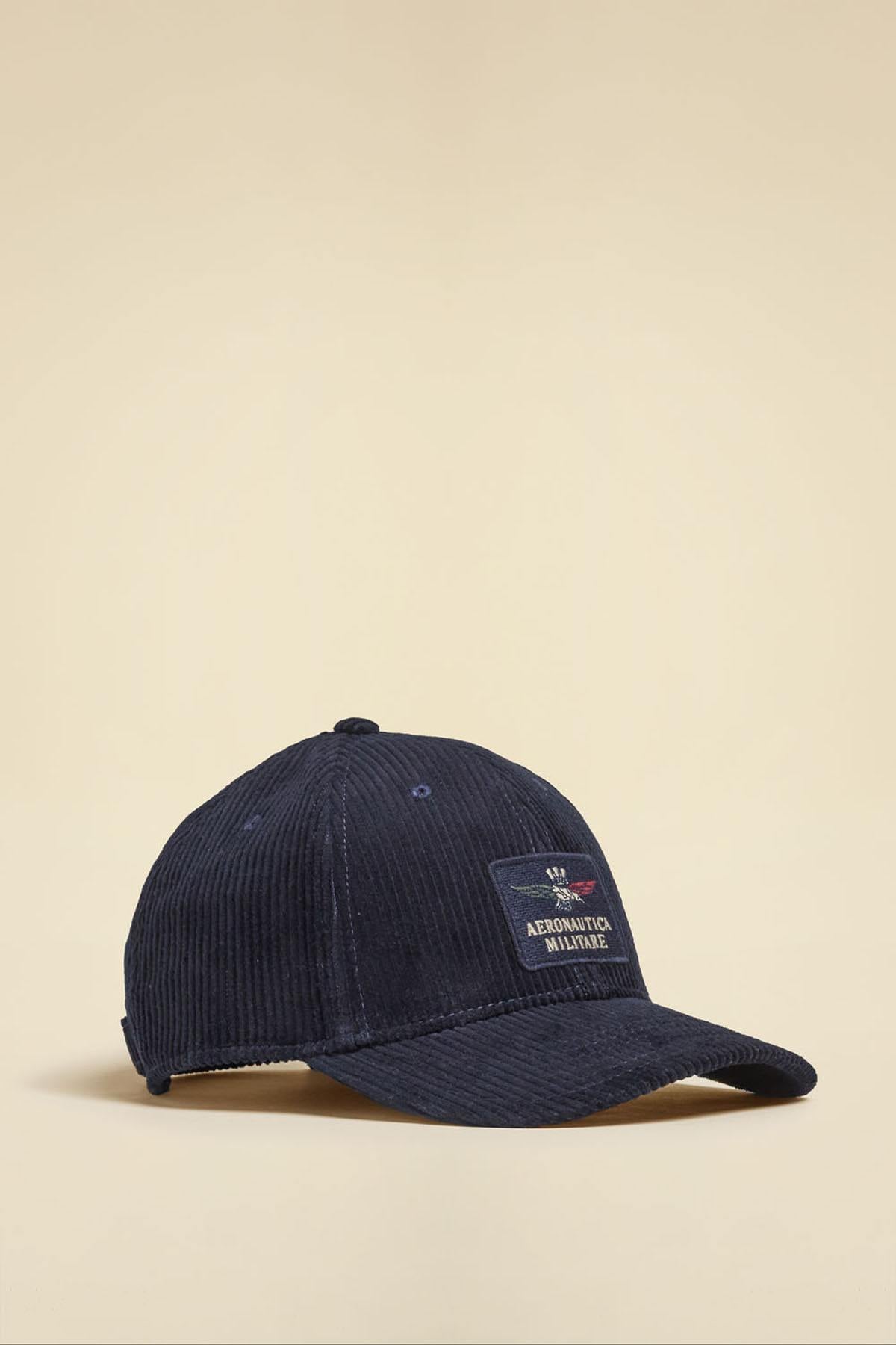 Cappellino Uomo Aeronautica Militare HA1231CT4238 08184 BLU NAVY — vista 1