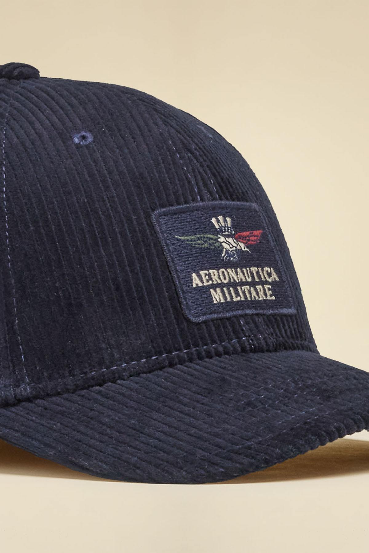 Cappellino Uomo Aeronautica Militare HA1231CT4238 08184 BLU NAVY — vista 3