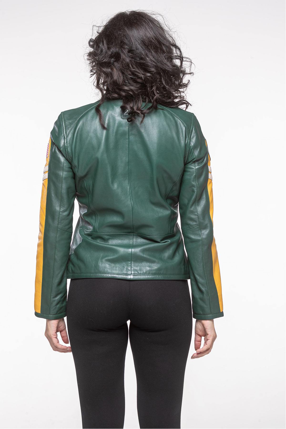 Damen Jacke 24h Le Mans ADELE VINTAGE GREEN — Ansicht 5