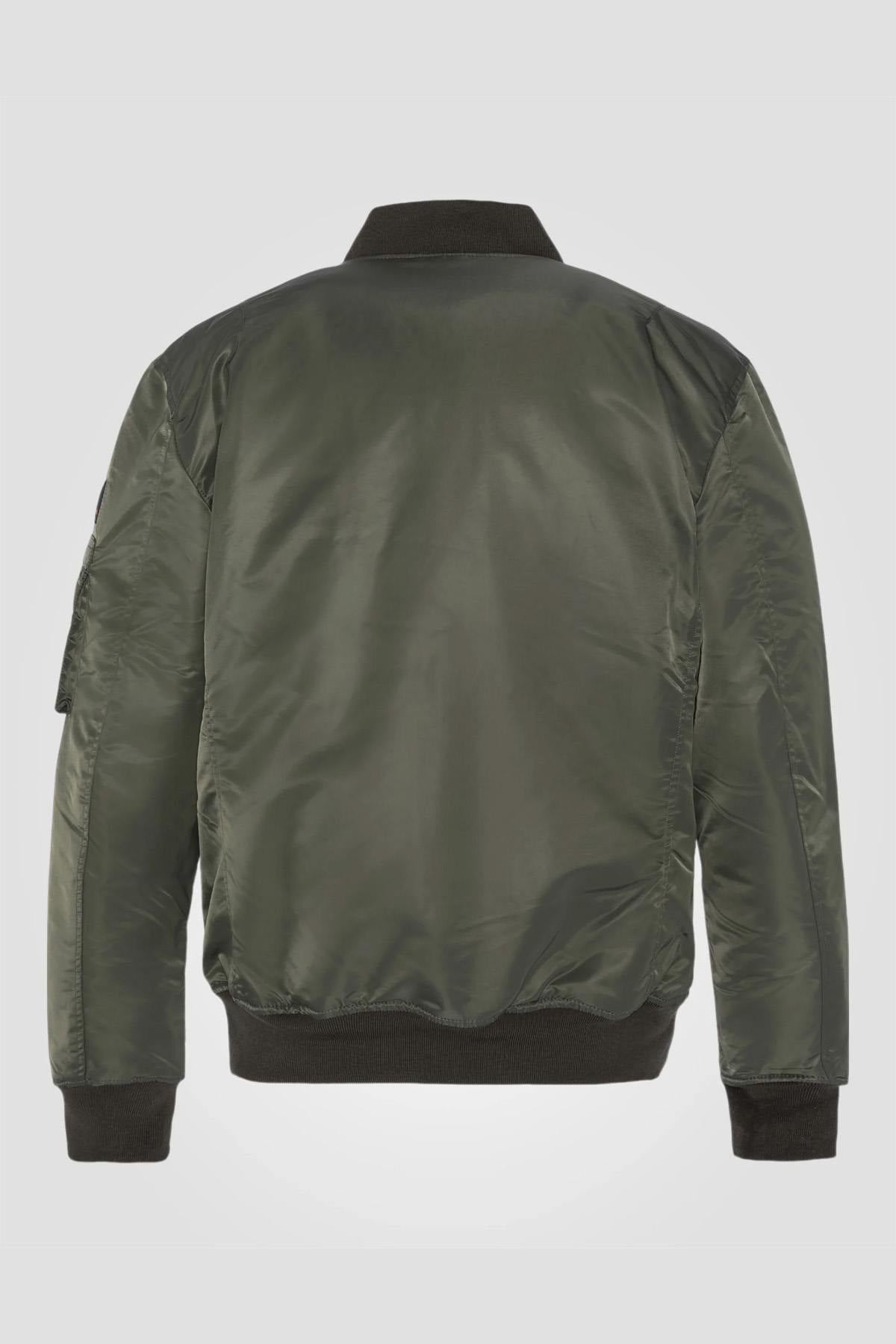 Giacche Uomo Schott JET17 KAKI — vista 8