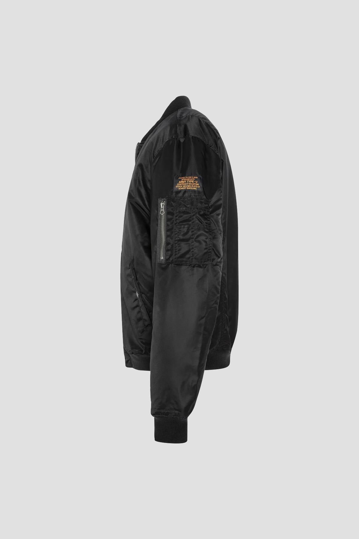 Chaqueta Hombre Schott JET17 BLACK — vista 7