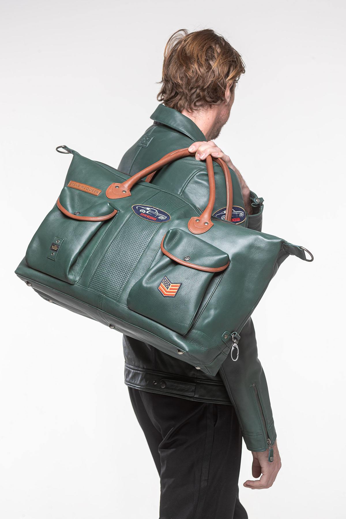 Bolsos Hombre Steve Mcqueen DUKE2 48H PINE — vista 2