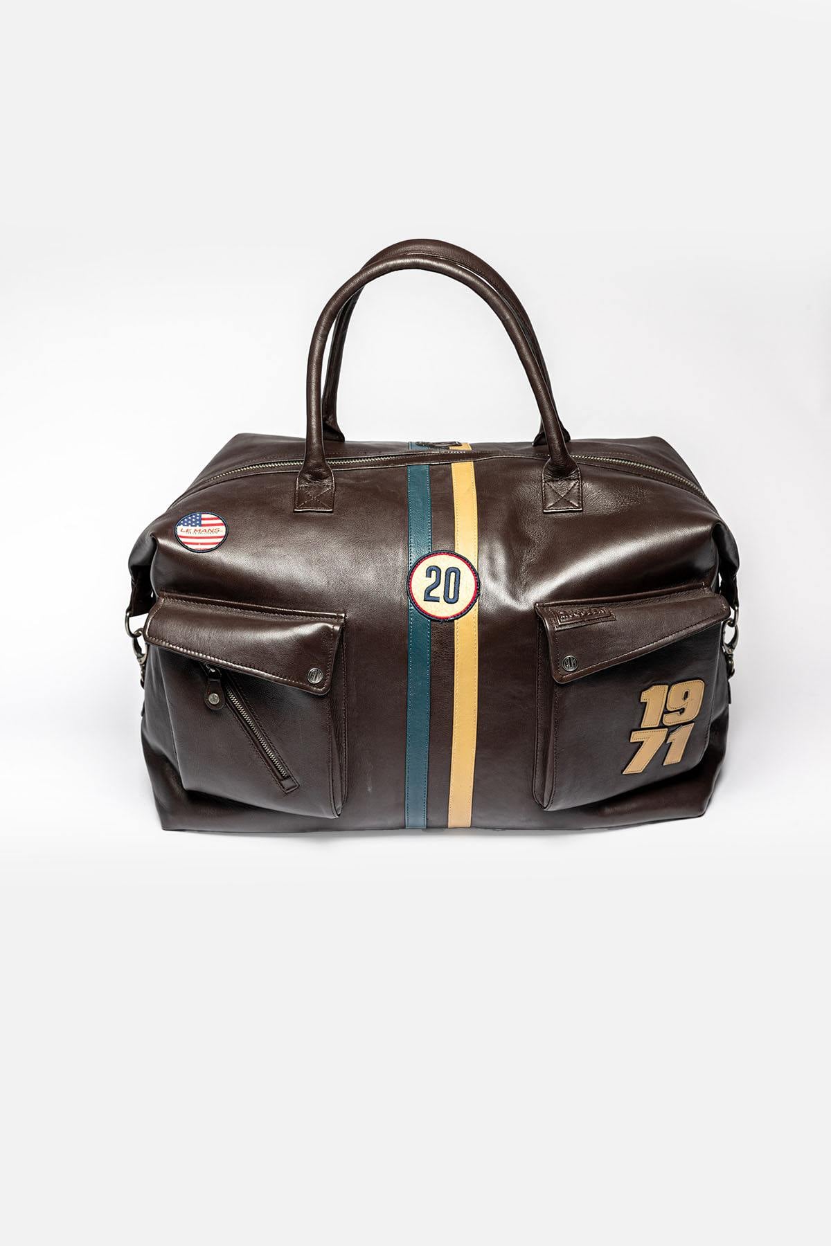 Bolsos Hombre Steve Mcqueen DEAN7 72H DARK BROWN — vista 1