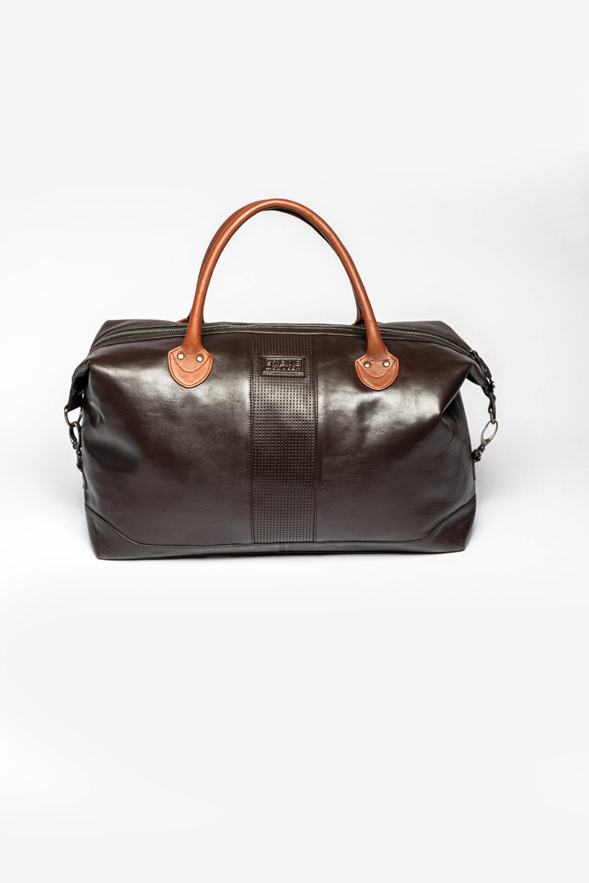 Bolsos Hombre Steve Mcqueen DUKE2 48H DARK BROWN — vista 3