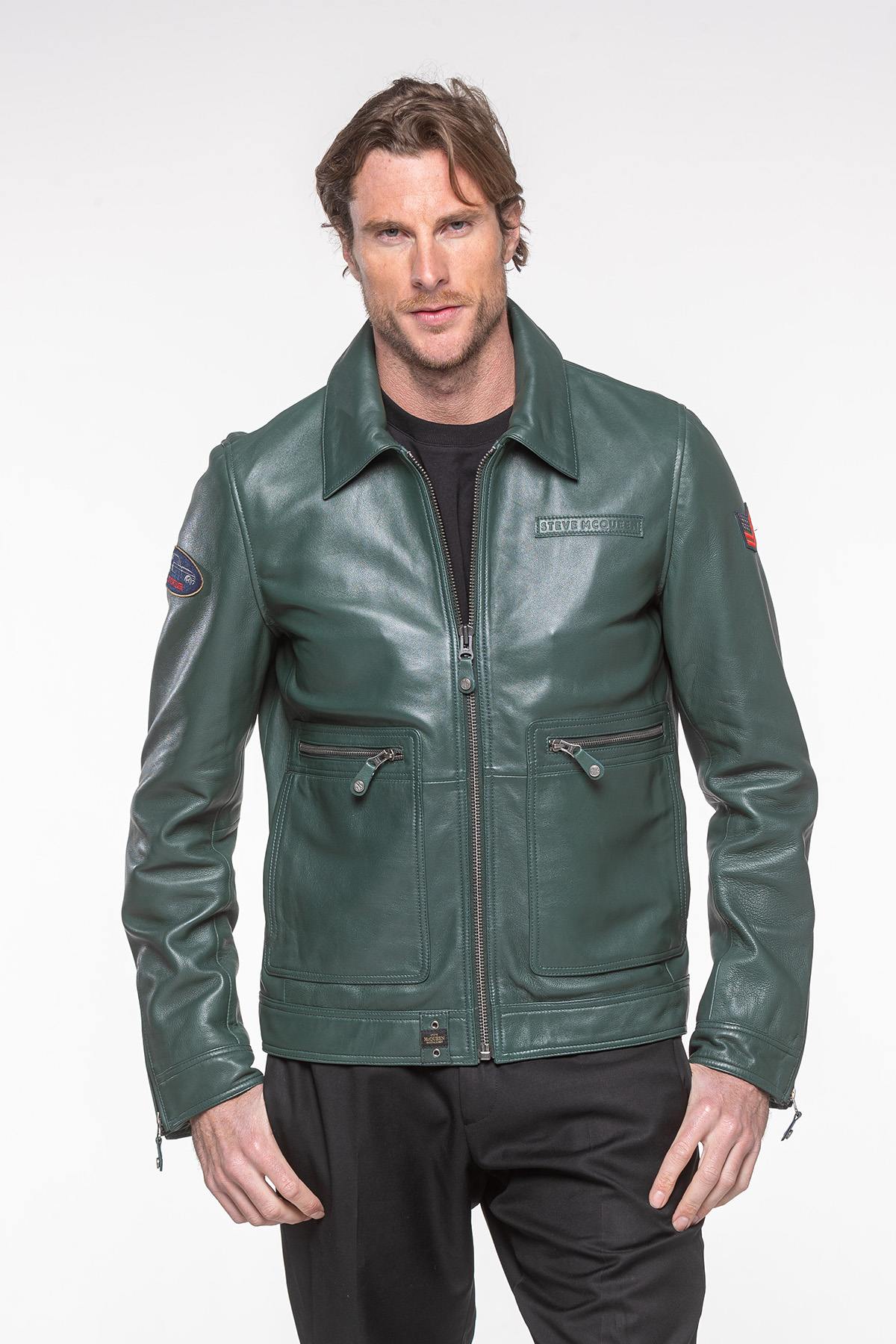 Herren Jacke Steve Mcqueen CRAIG2 PINE — Ansicht 6