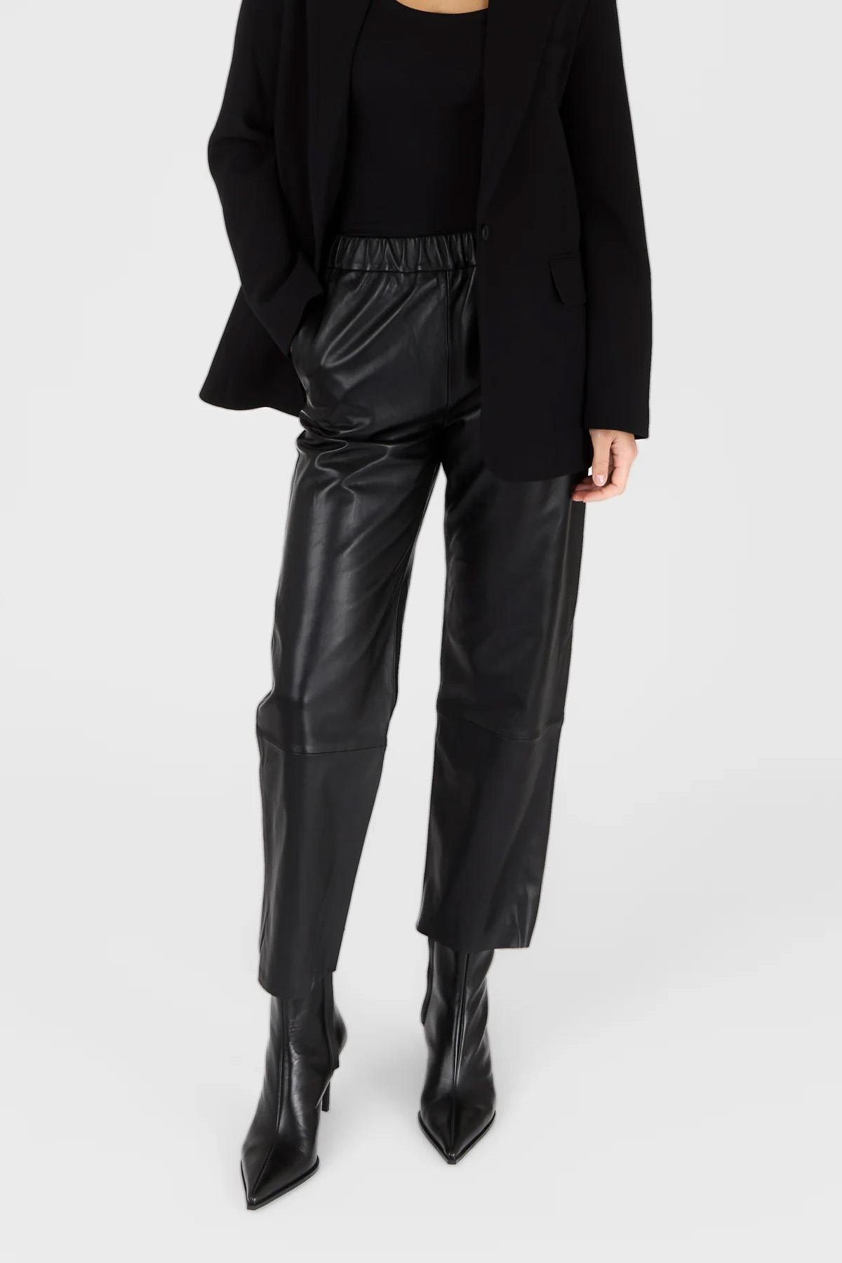 Pantalon Femme Serge Pariente SARAH PANT NOIR — vue 1