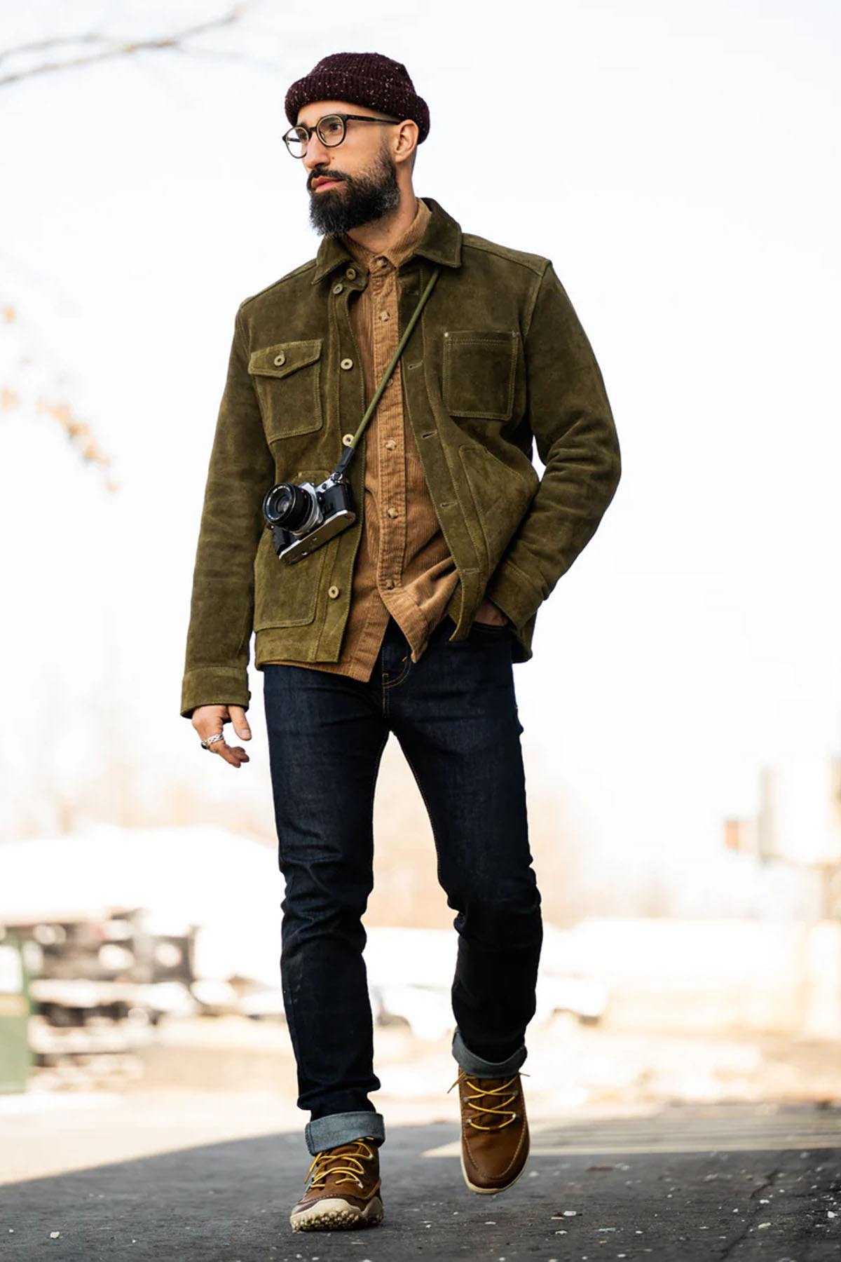 Chaqueta Hombre Master FIELD JACKET OLIVE — vista 7