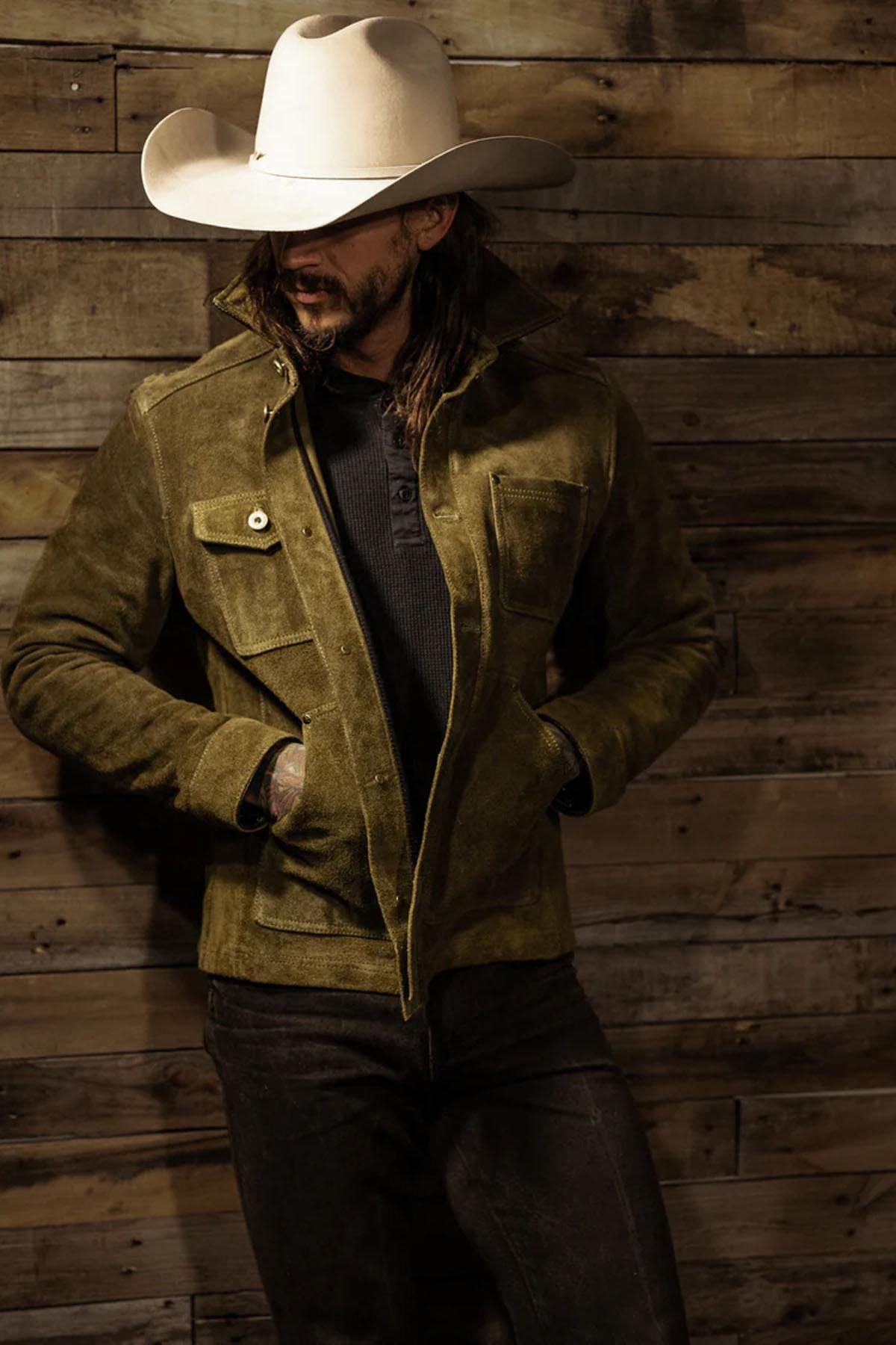 Chaqueta Hombre Master FIELD JACKET OLIVE — vista 12