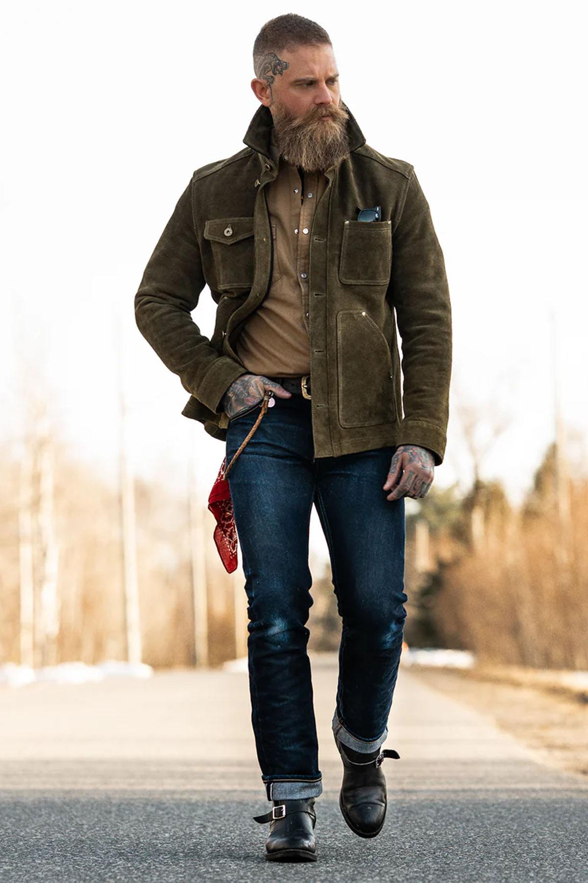 Chaqueta Hombre Master FIELD JACKET OLIVE — vista 2