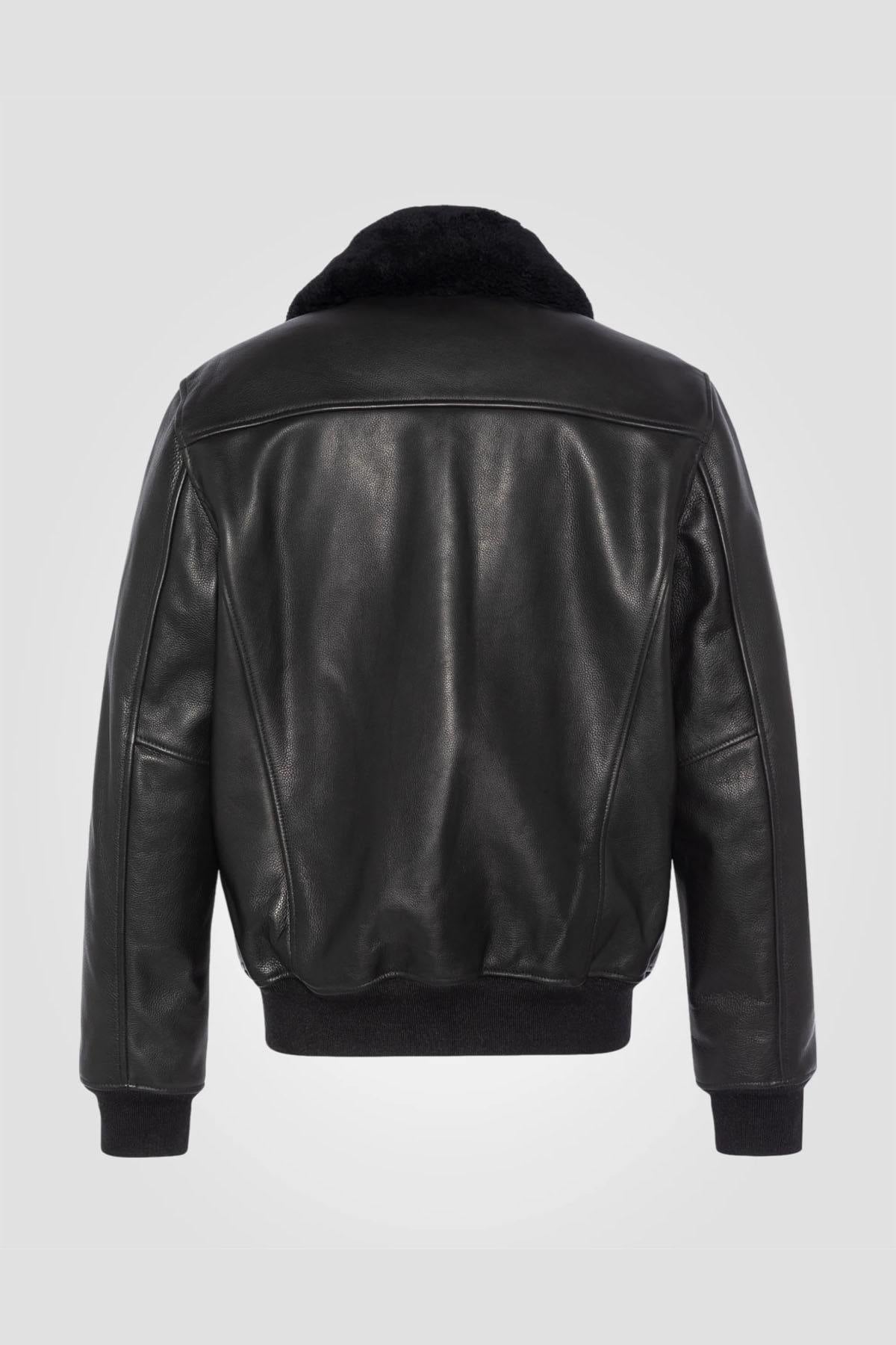 Herren Jacke Schott LCAVIATION24 BLACK — Ansicht 3