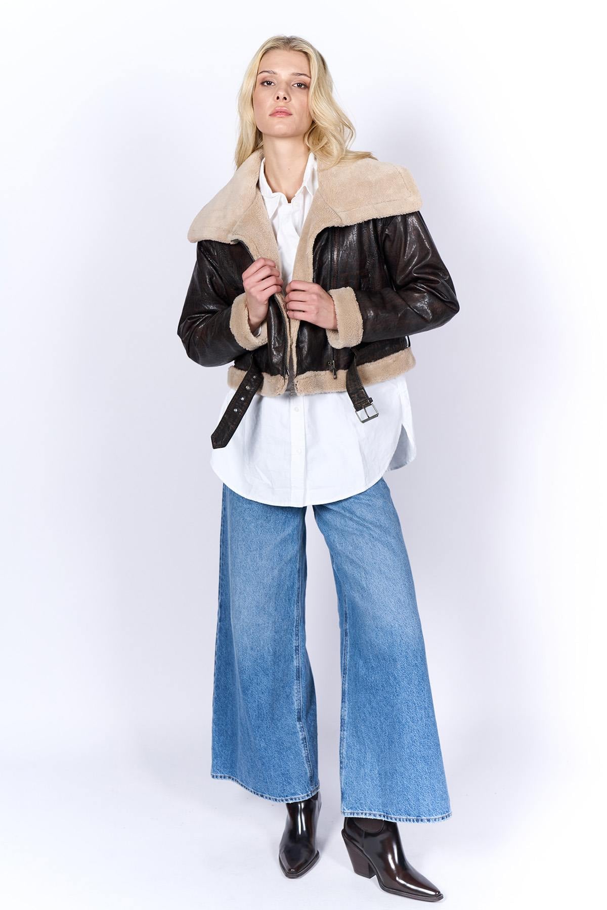 Damen Jacke Freaky Nation PERFECT WAY BROWN UMBER — Ansicht 5