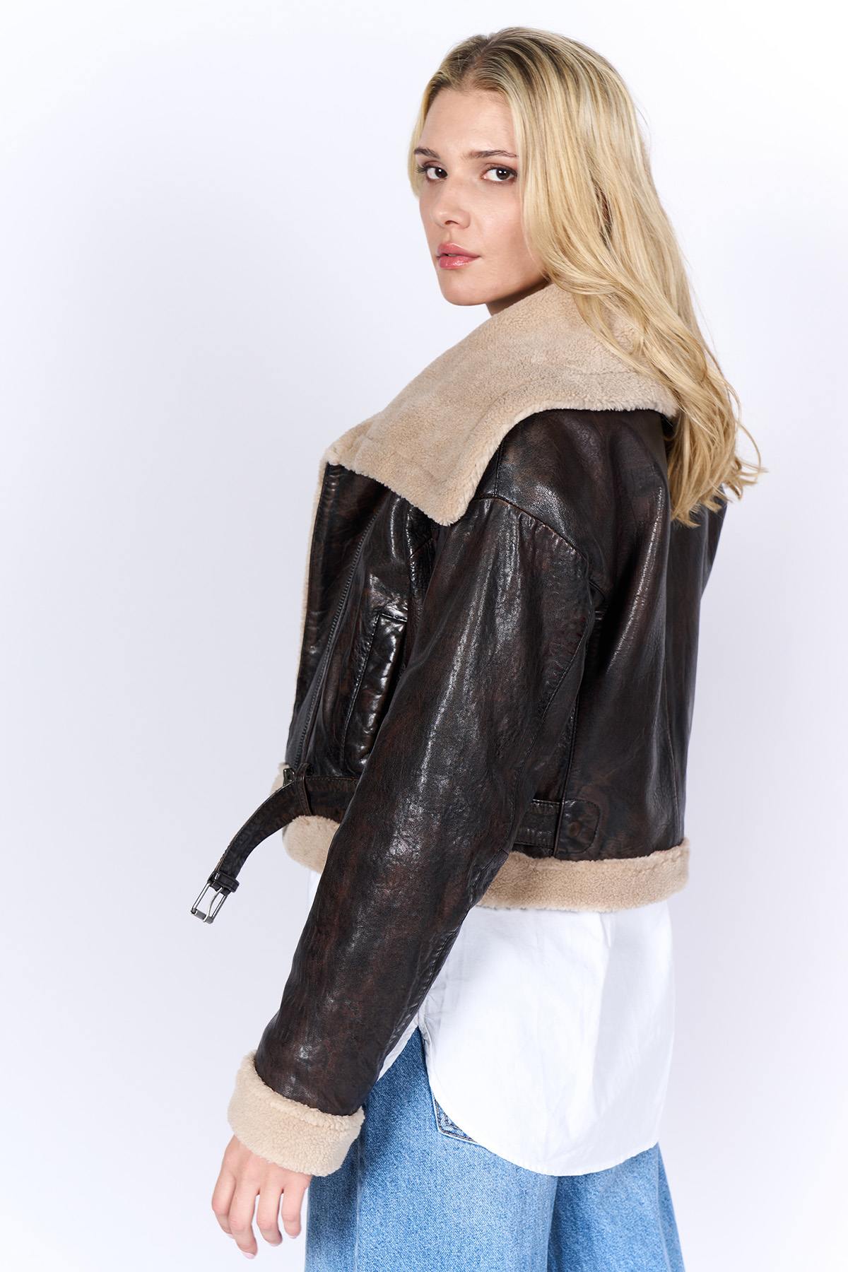 Damen Jacke Freaky Nation PERFECT WAY BROWN UMBER — Ansicht 7