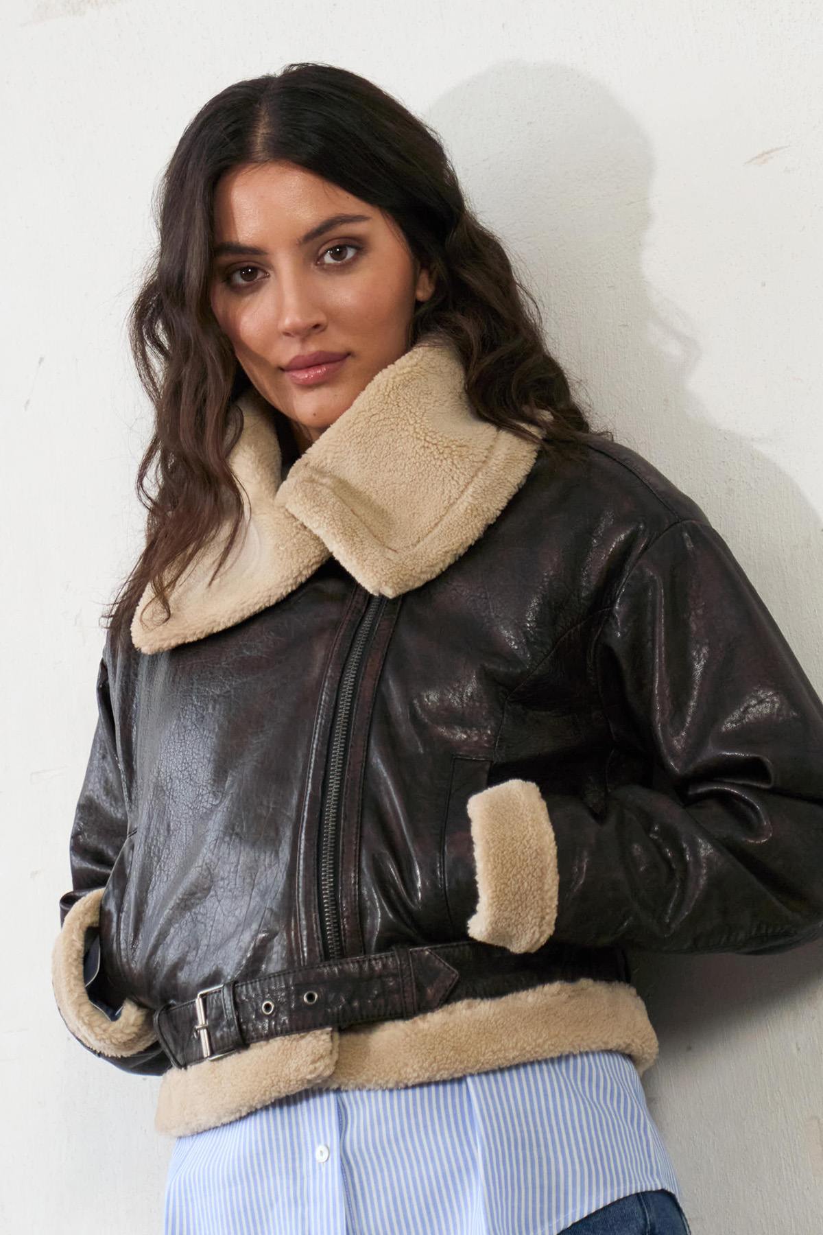 Damen Jacke Freaky Nation PERFECT WAY BROWN UMBER — Ansicht 1
