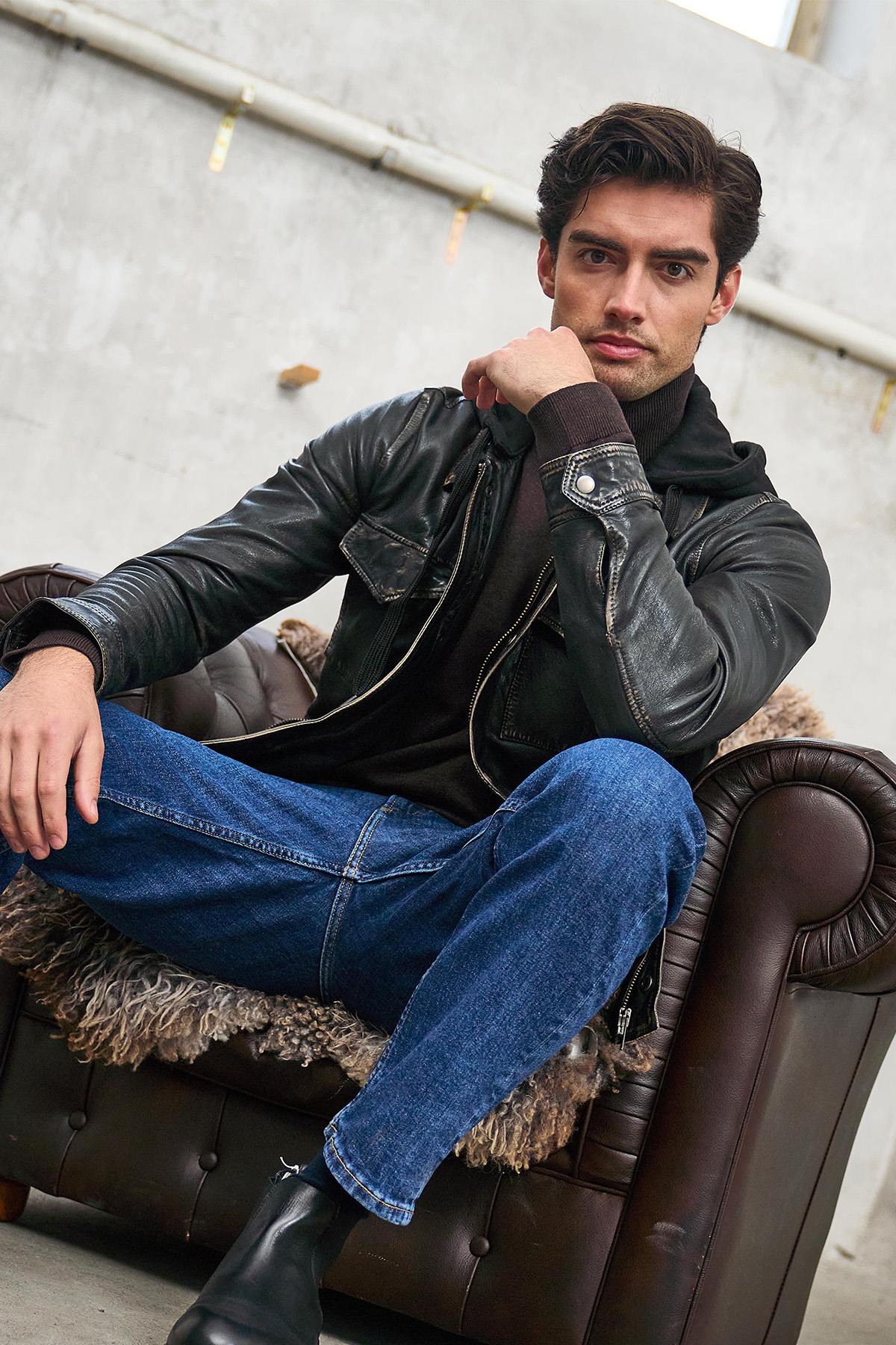 Herren Jacke Freaky Nation COOL WAY USED BLACK — Ansicht 8