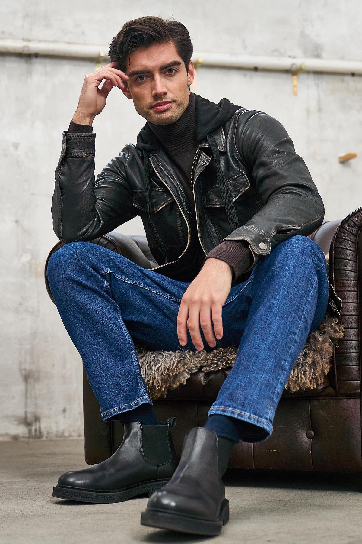Herren Jacke Freaky Nation COOL WAY USED BLACK — Ansicht 3