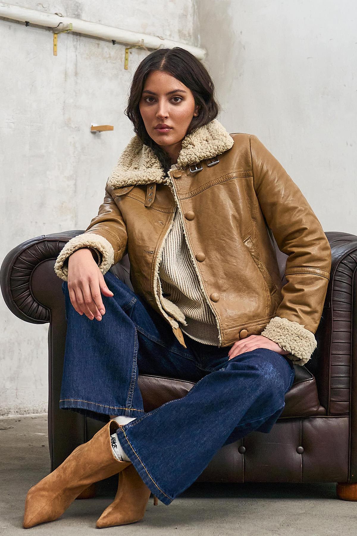 Chaqueta Mujeres Freaky Nation COZY MOOD PUG — vista 2