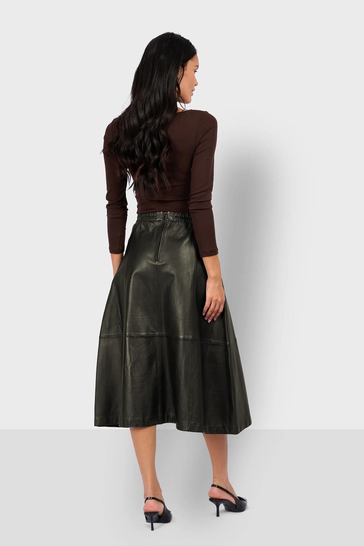 Gonna/vestito Donna Oakwood NAHEE KAKI FONCE 626 — vista 6