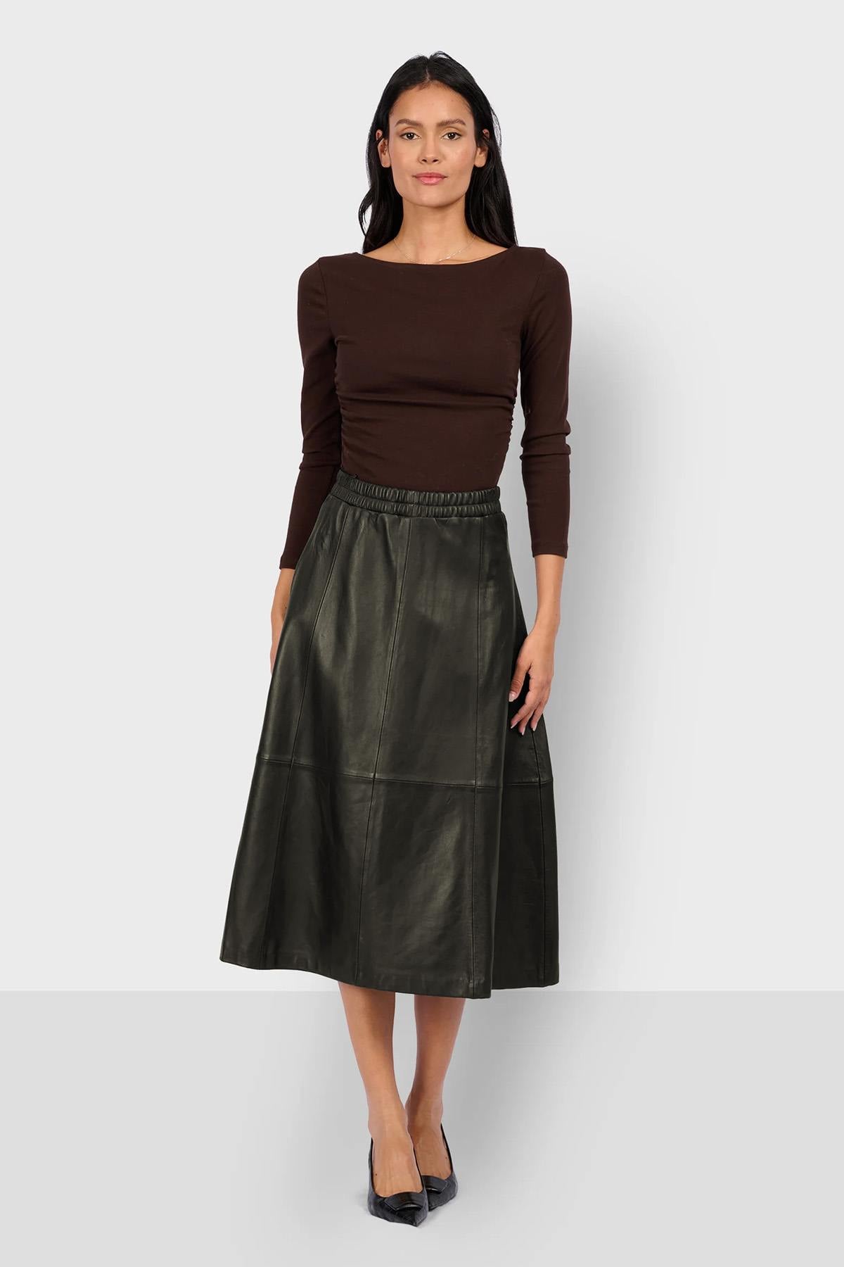 Gonna/vestito Donna Oakwood NAHEE KAKI FONCE 626 — vista 5
